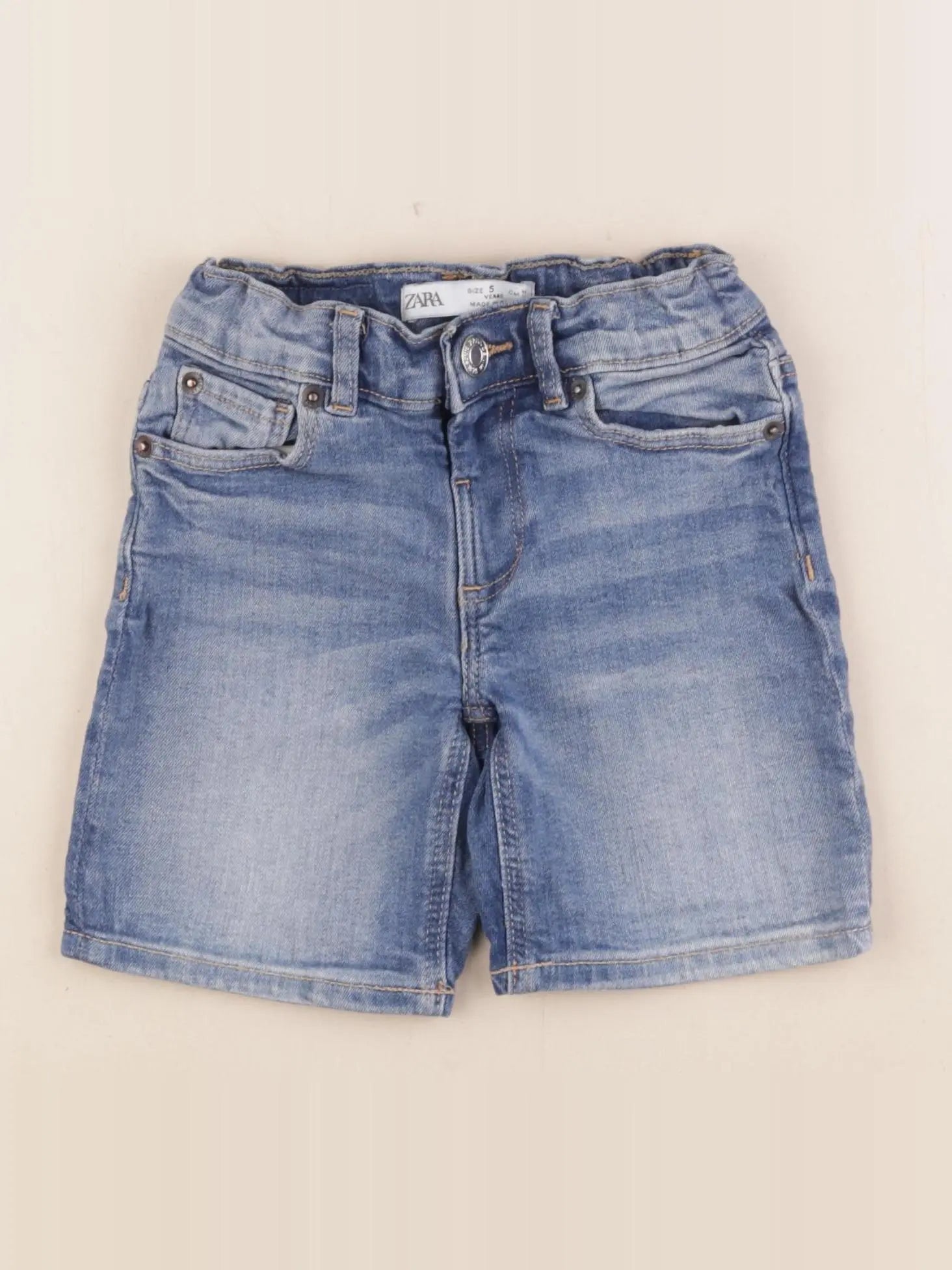 Zara - short bleu - 5 ans