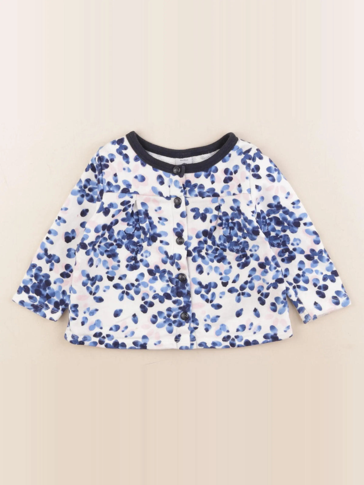 Petit Bateau - sweat multicolore - 18 mois