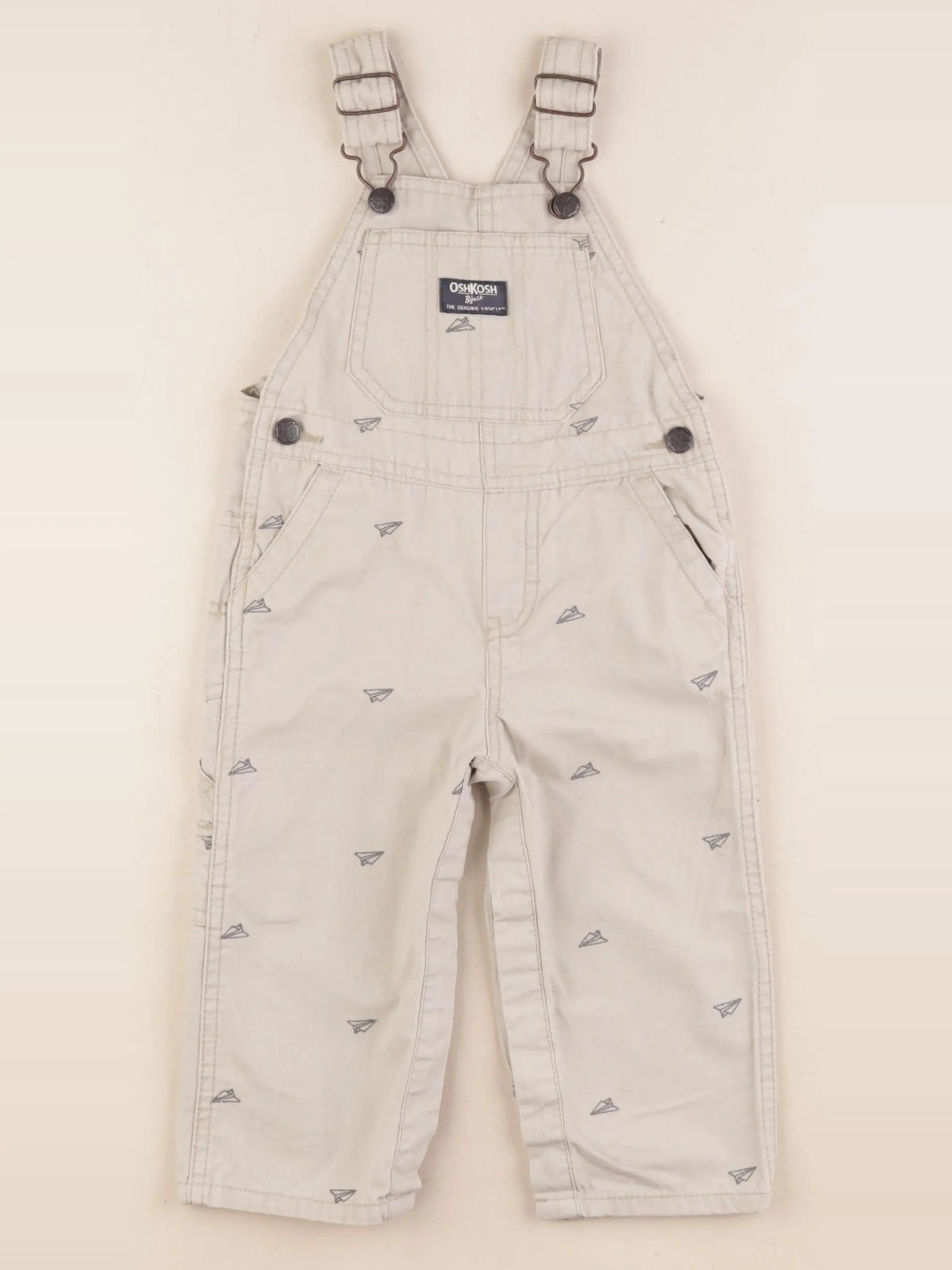Oshkosh - salopette beige - 18 mois