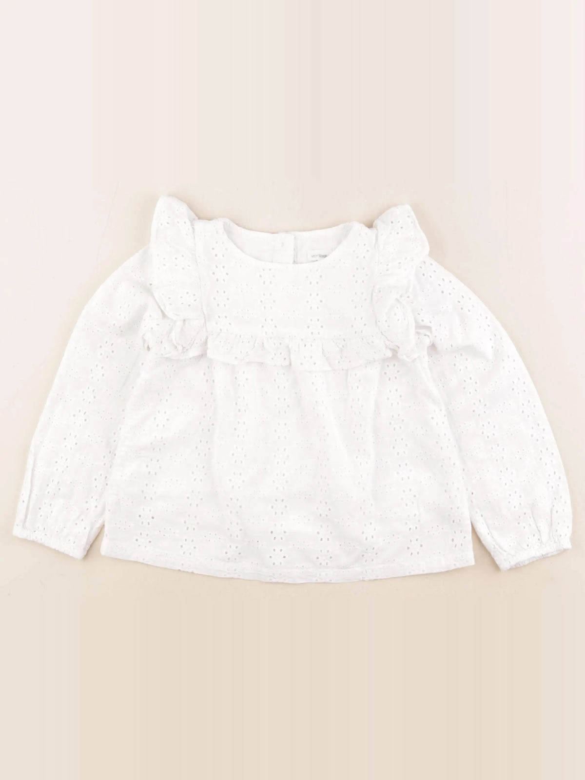 Vertbaudet - blouse blanc - 5 ans