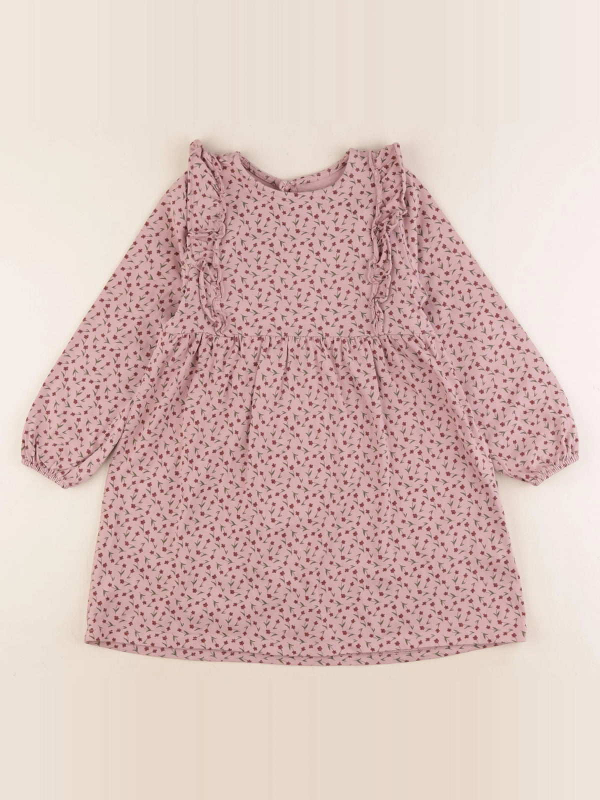 Vertbaudet - robe violet - 5 ans