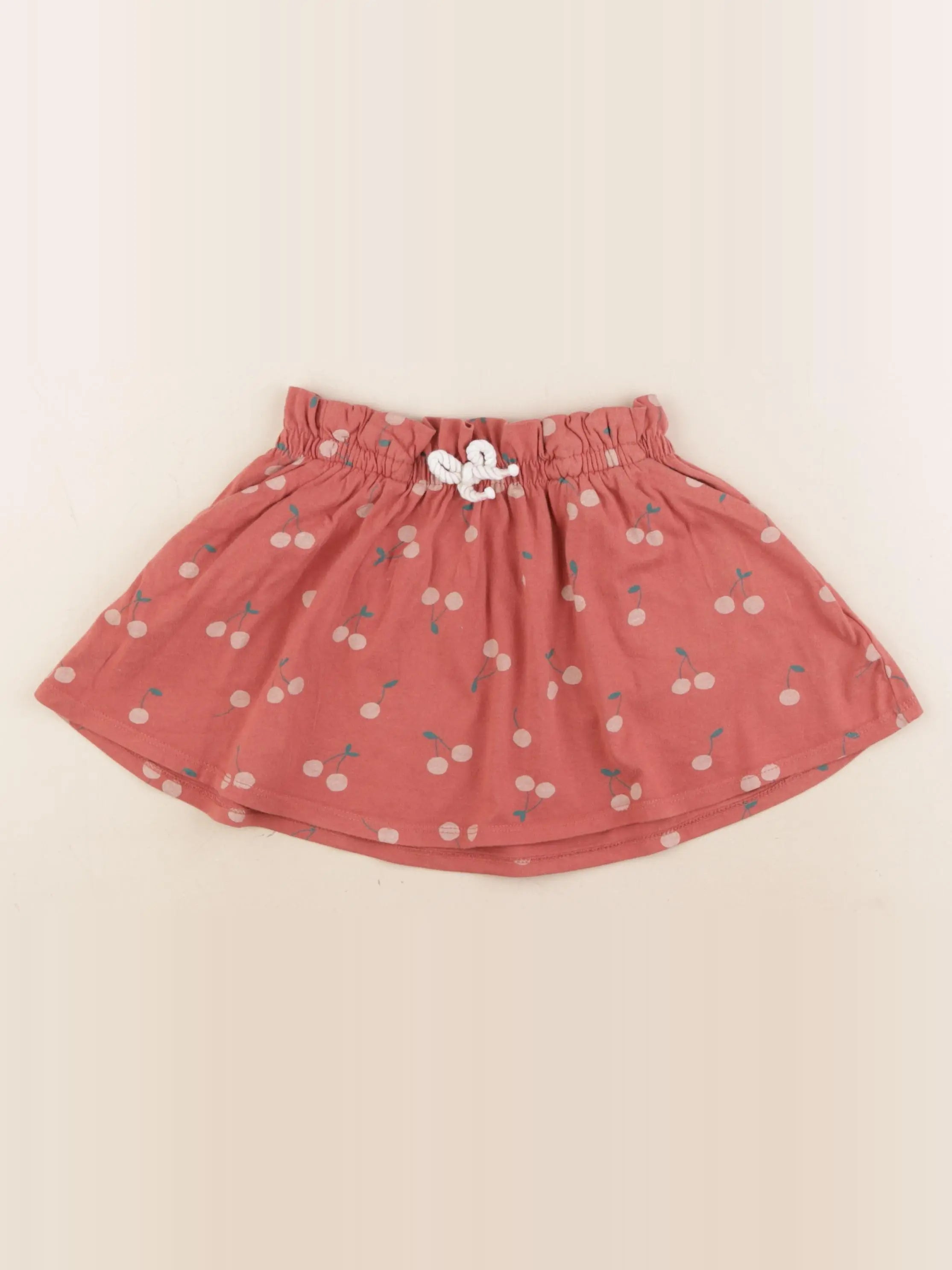 Vertbaudet - jupe rouge - 3 ans