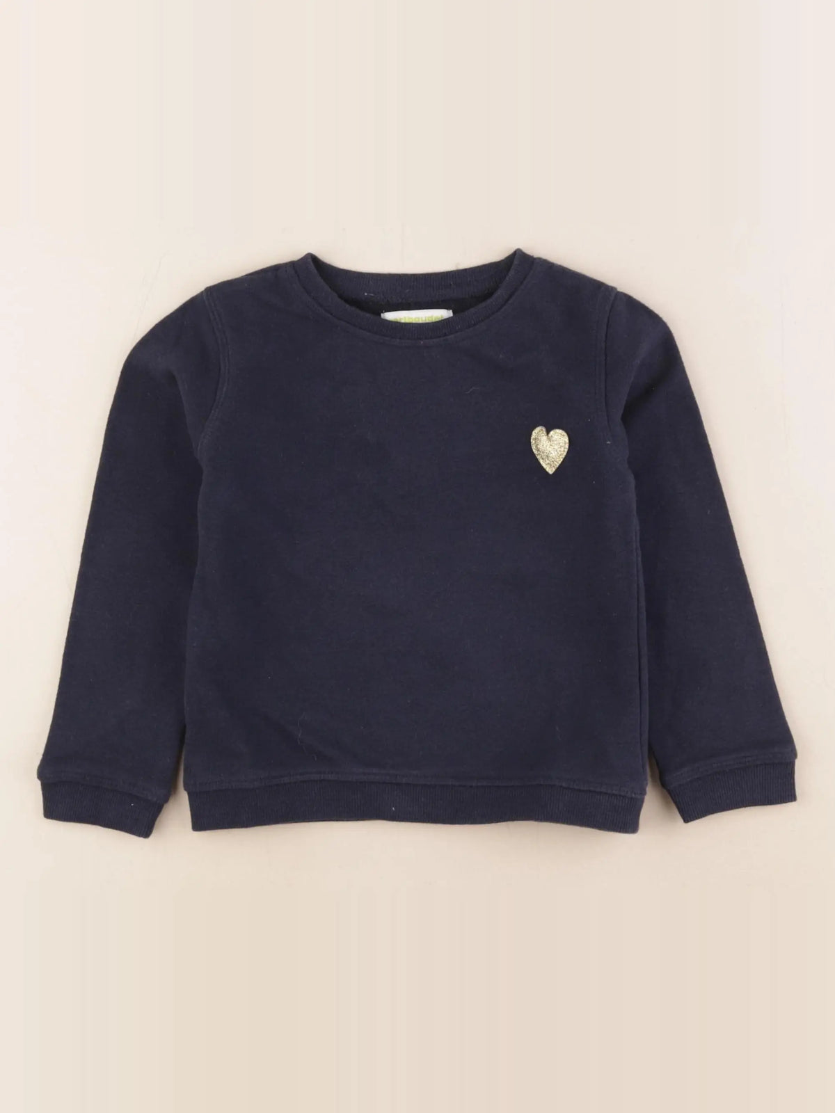 Vertbaudet - sweat bleu - 4 ans