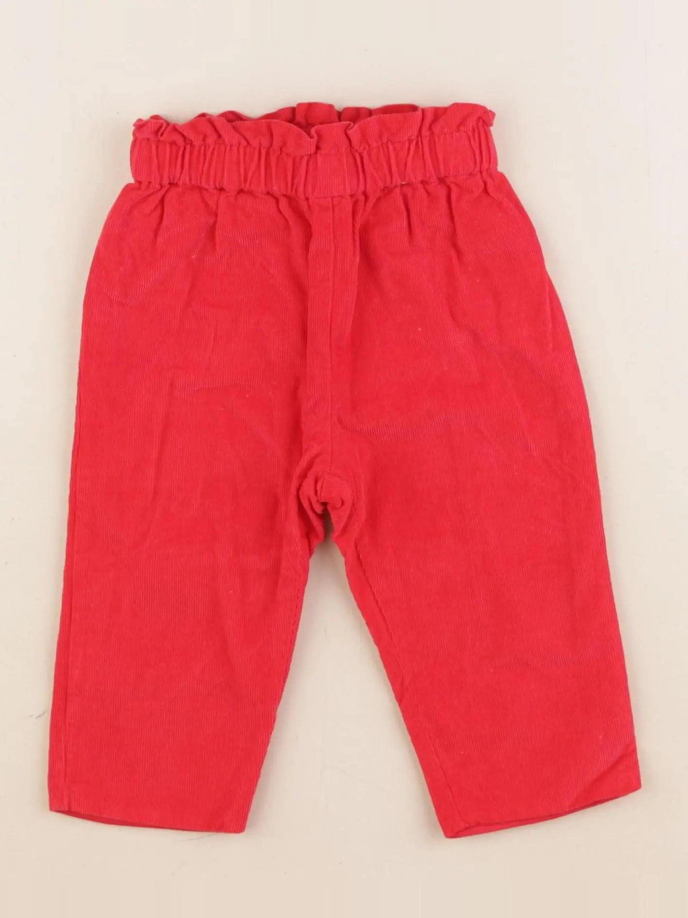 Jacadi - pantalon rouge - 12 mois