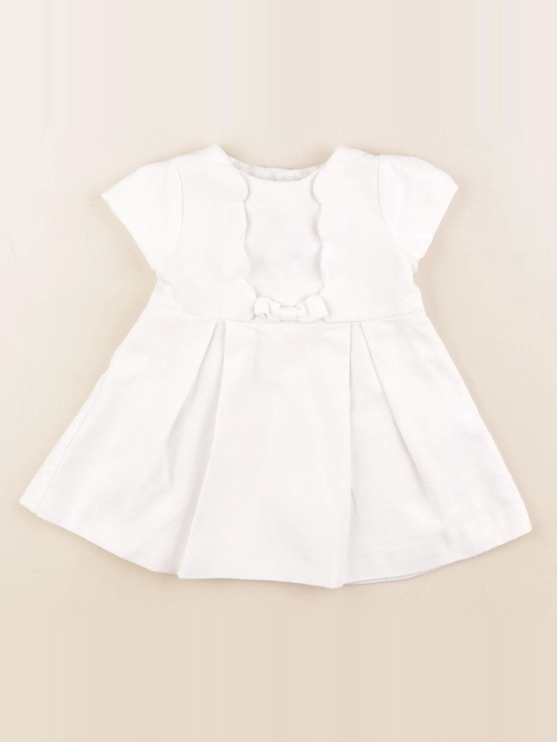 Jacadi - robe blanc - 12 mois