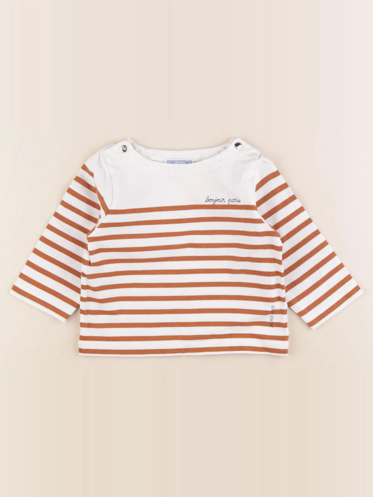 Jacadi - tee-shirt marron - 18 mois
