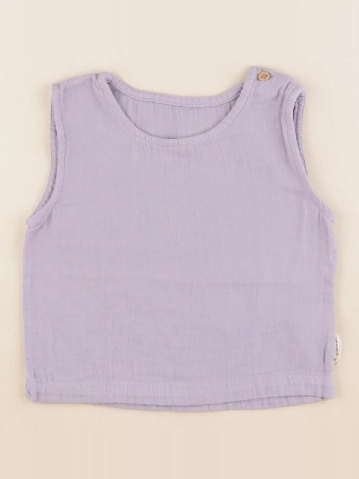 Poudre Organic - blouse violet - 12 mois