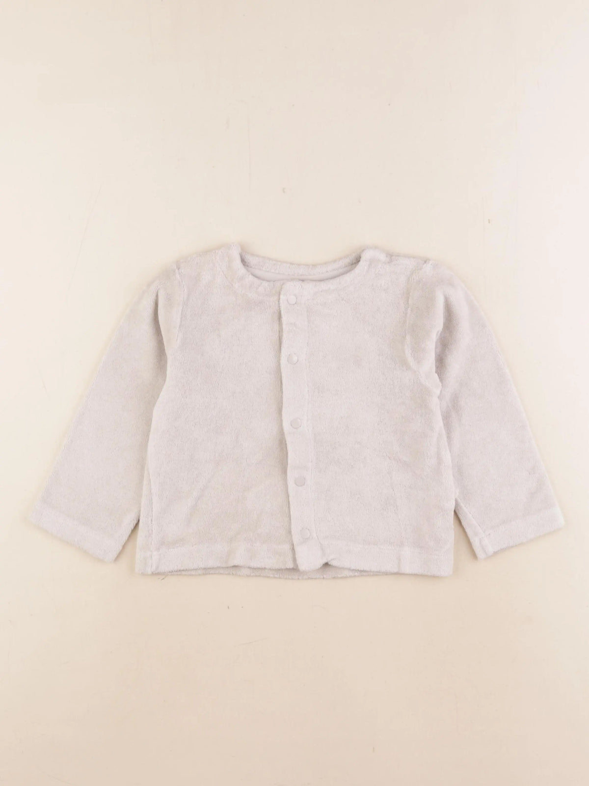 Poudre Organic - sweat gris - 18 mois