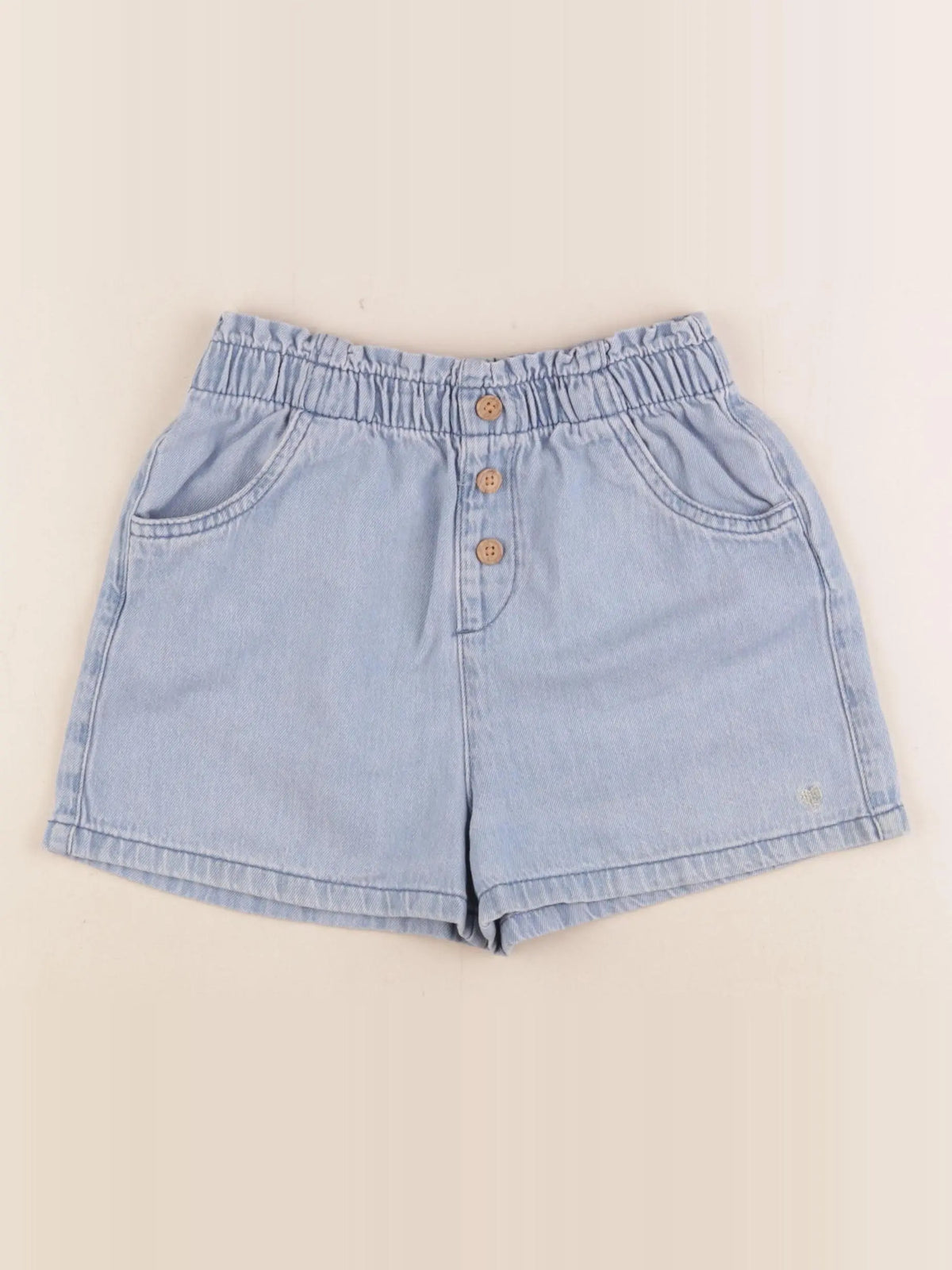 Vertbaudet - short bleu - 8 ans