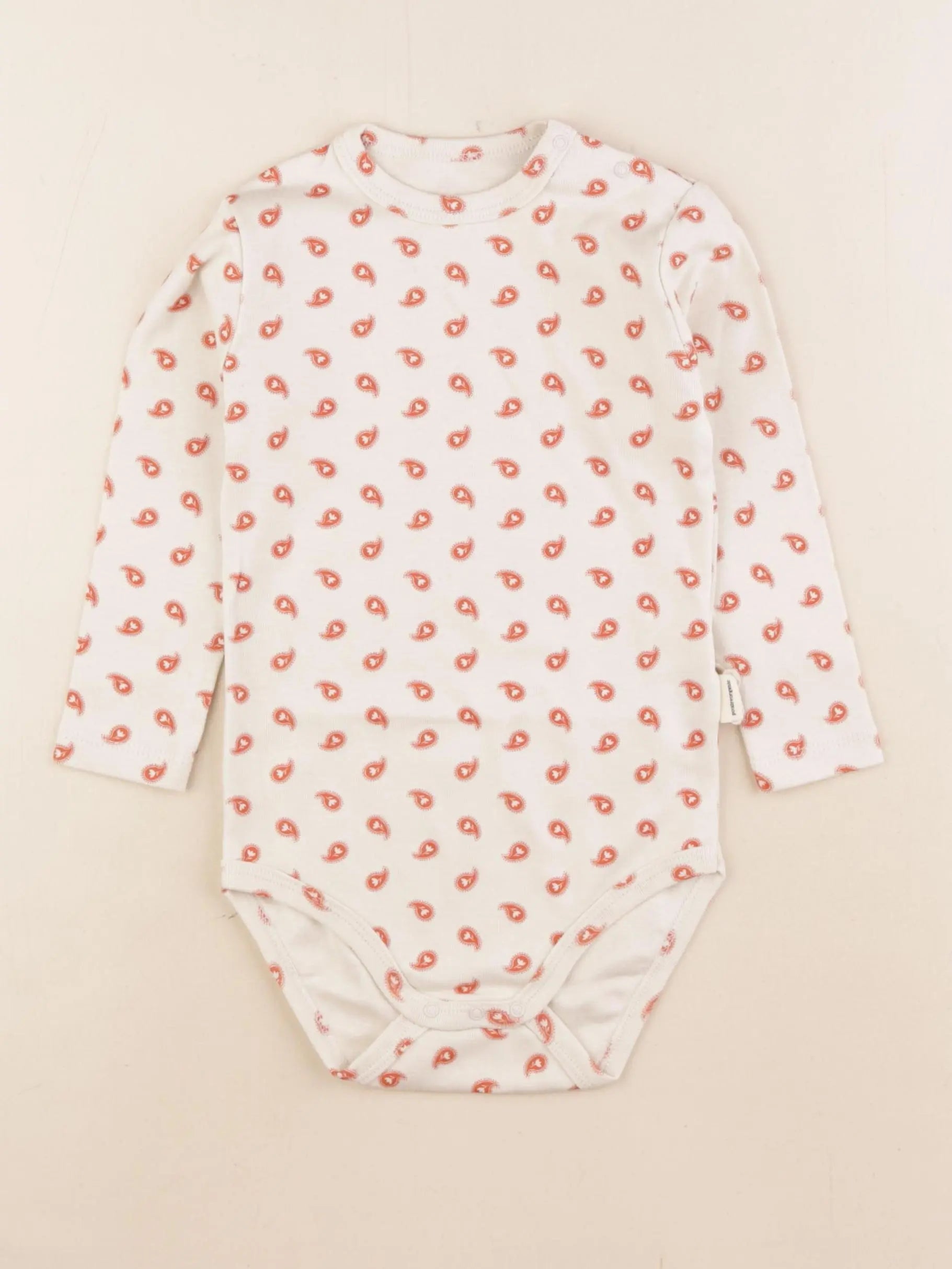 Poudre Organic - body blanc, orange - 24 mois