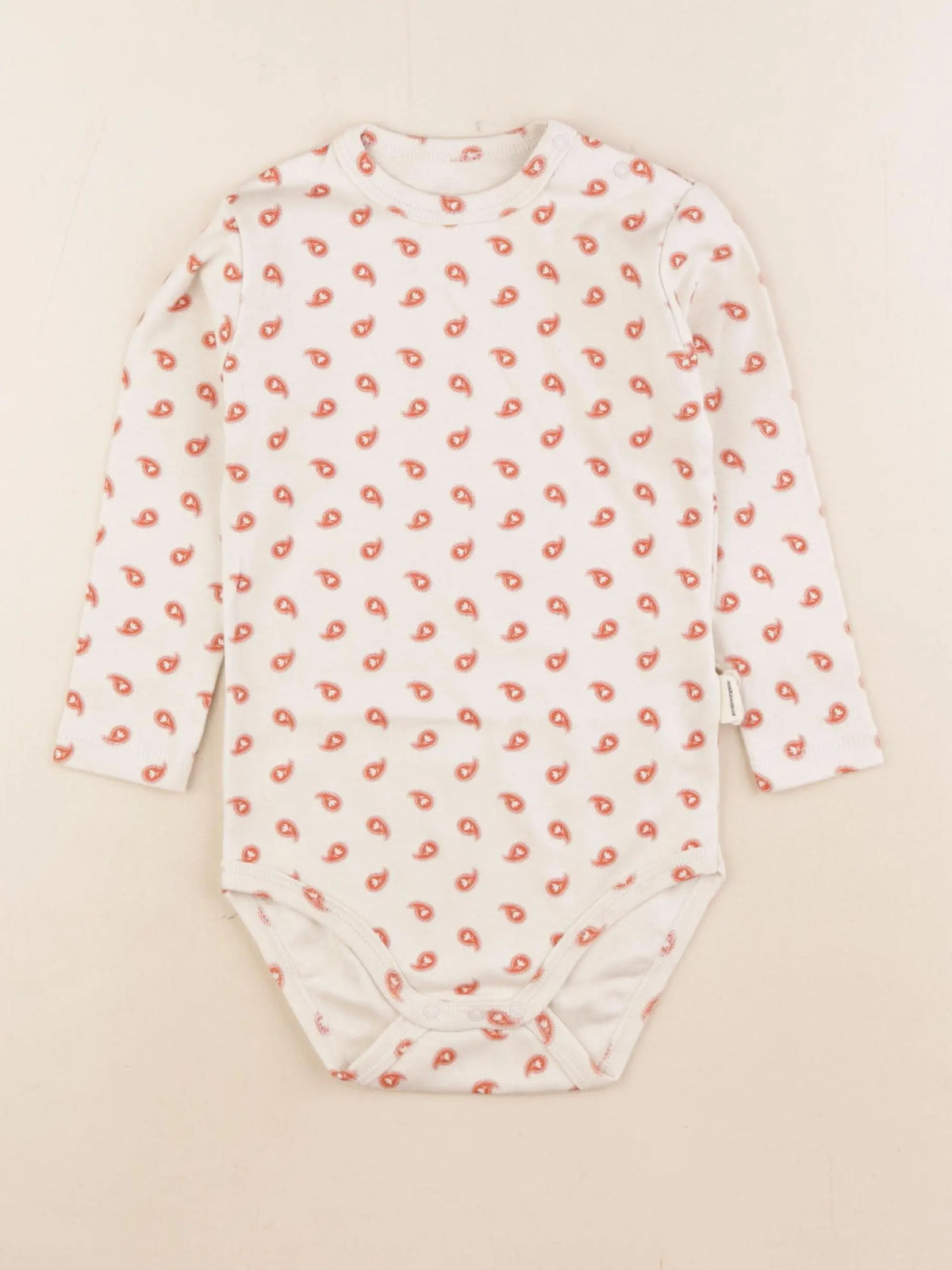 Poudre Organic - body blanc, orange - 18 mois