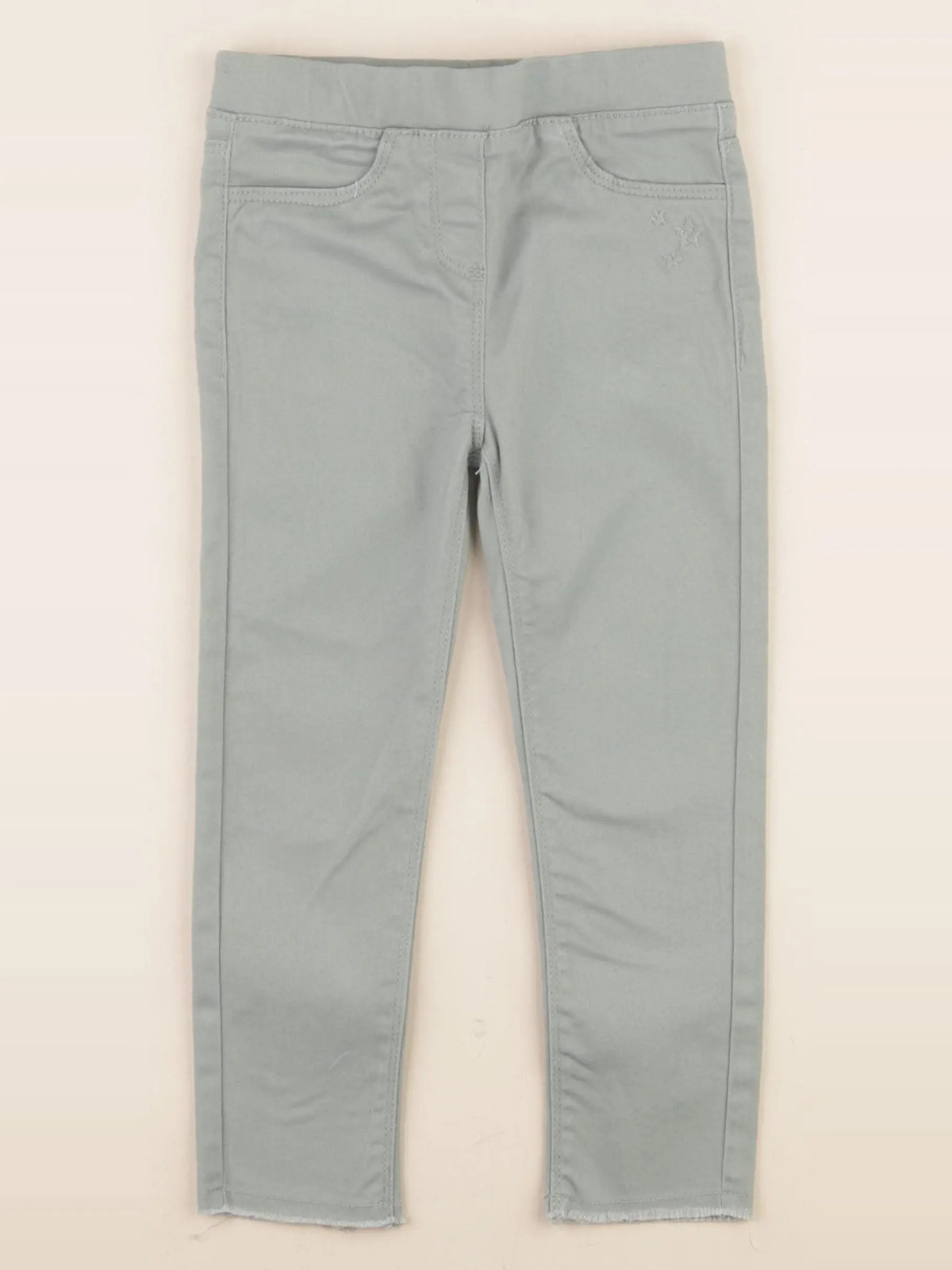 Vertbaudet - jegging vert - 4 ans