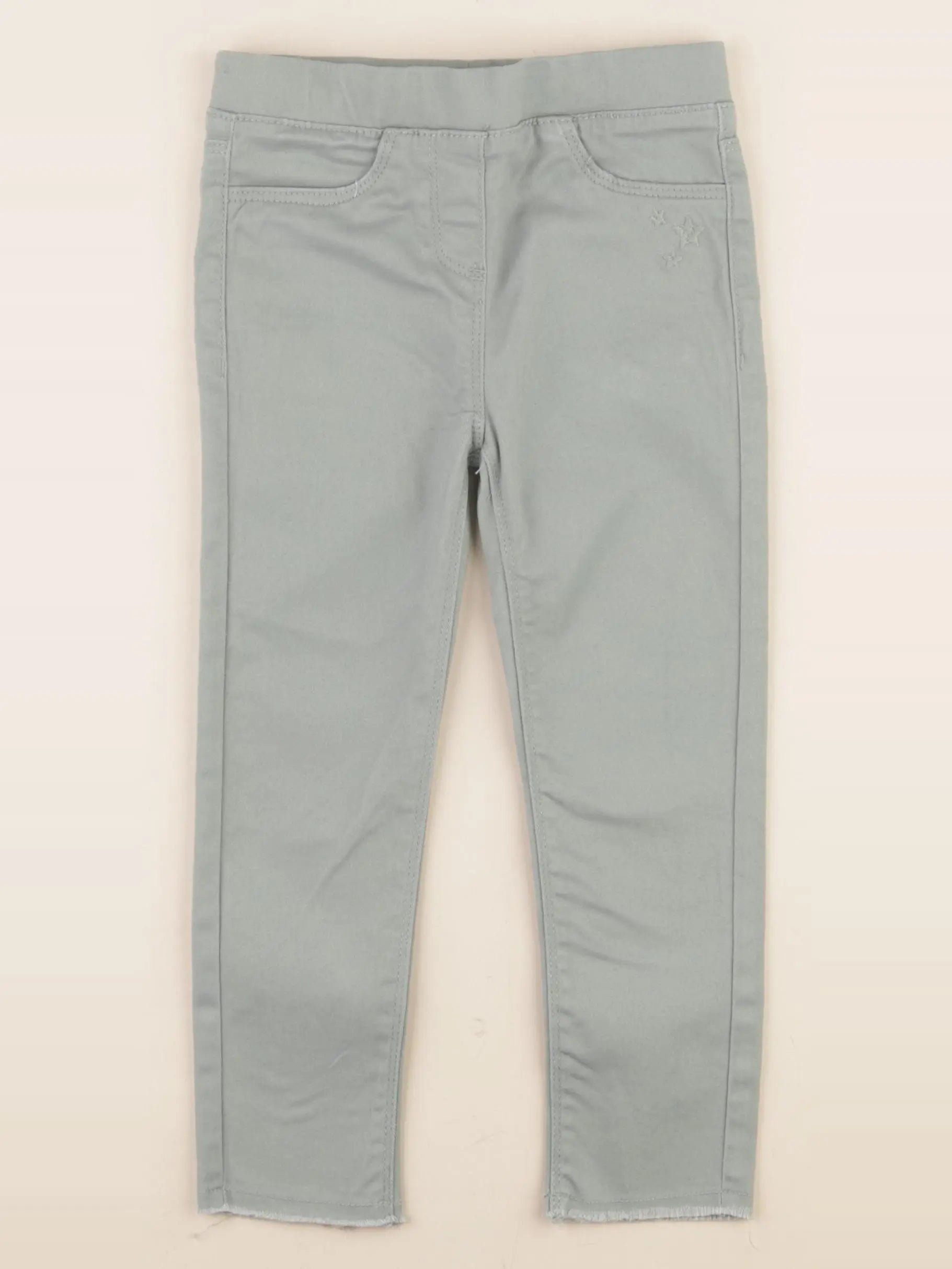 Vertbaudet - jegging vert - 4 ans