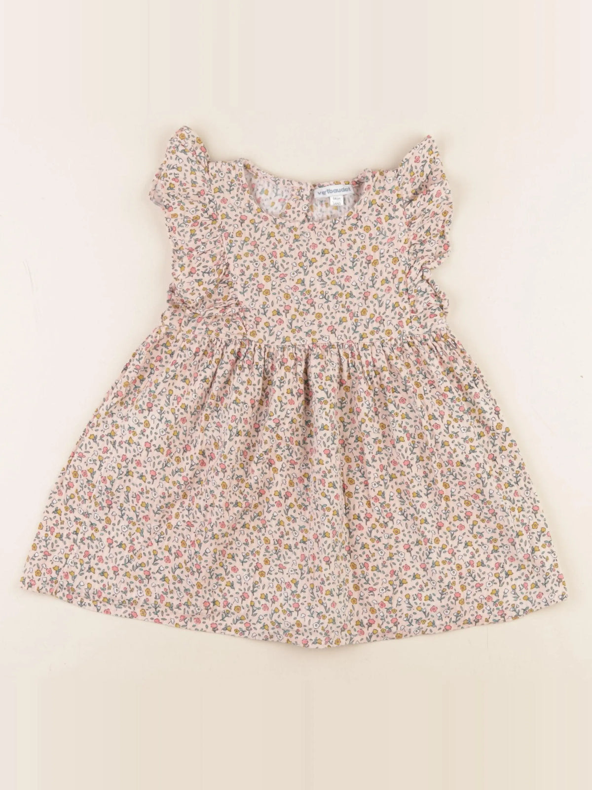 Vertbaudet - robe multicolore - 3 ans
