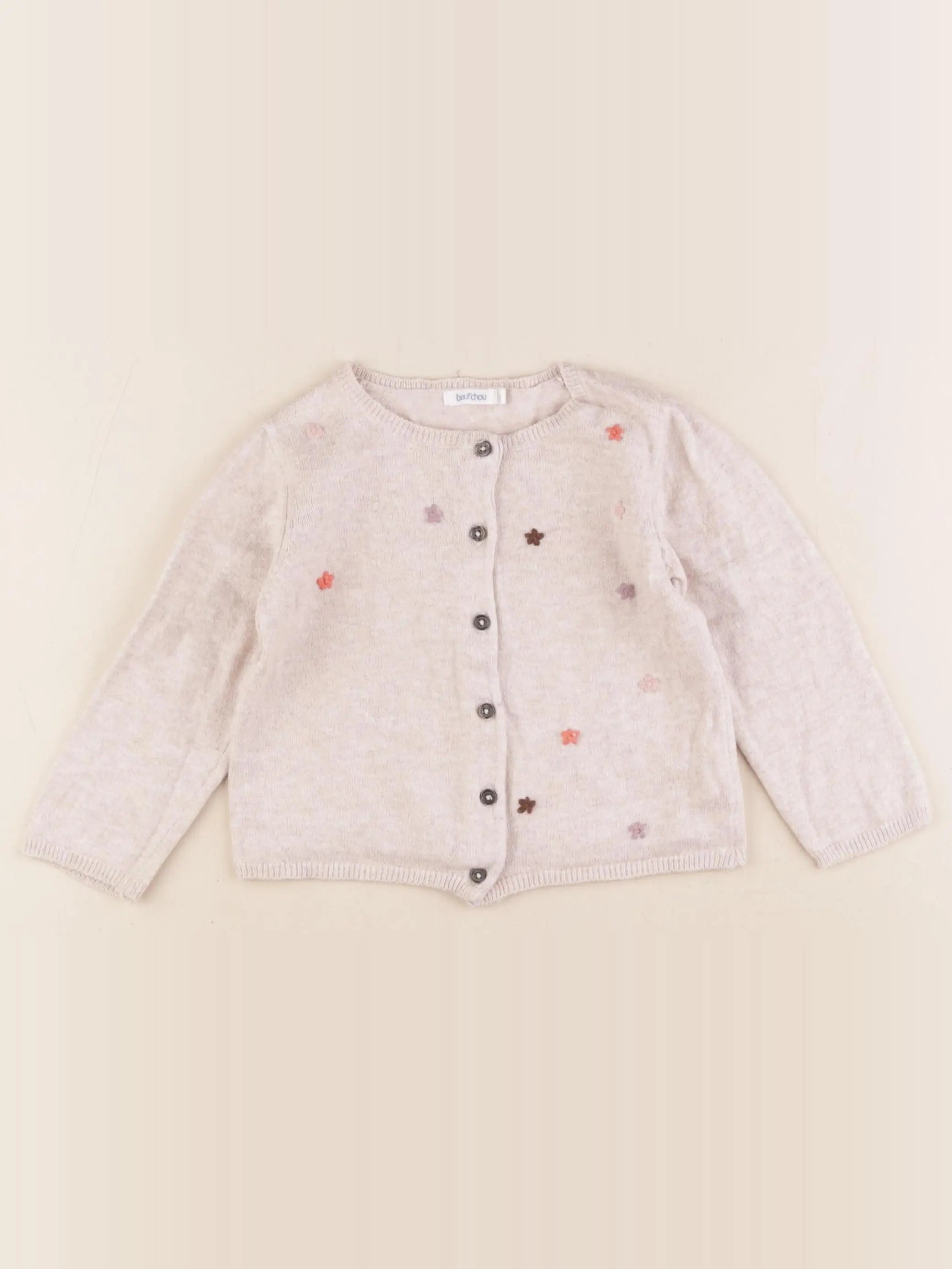Boutchou - gilet beige - 24 mois