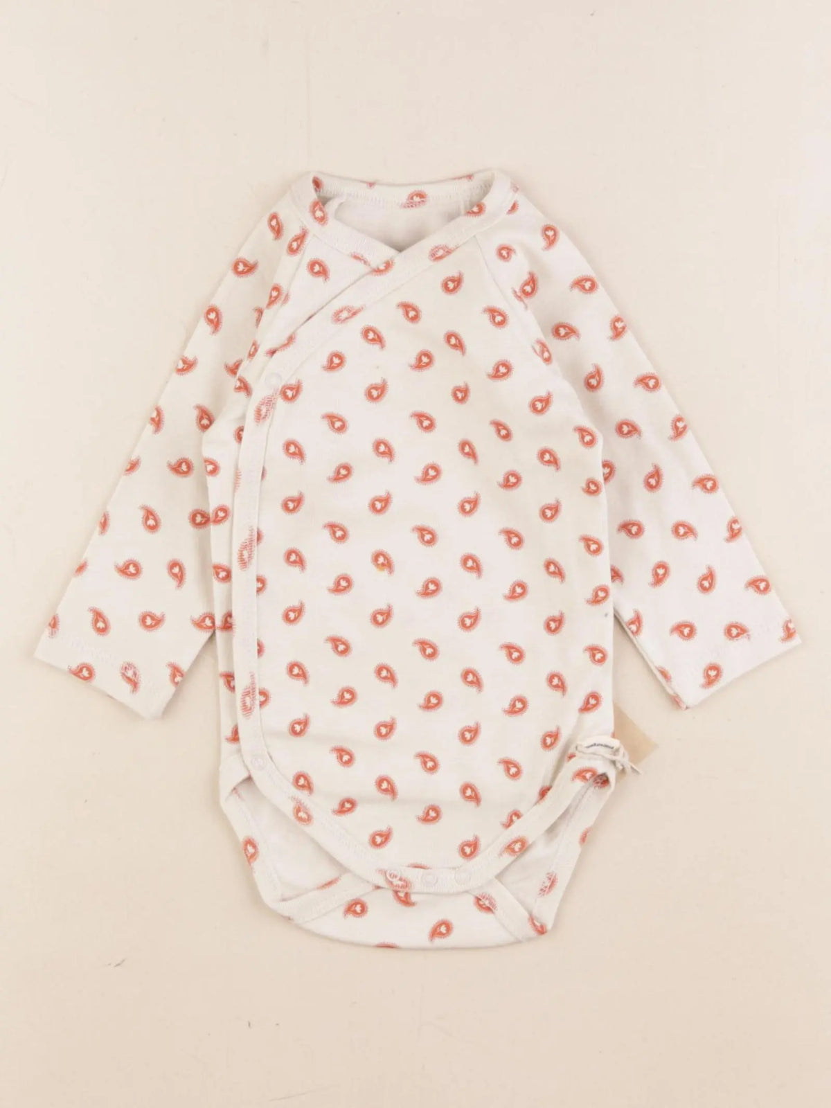 Poudre Organic - body blanc, orange - 6 mois