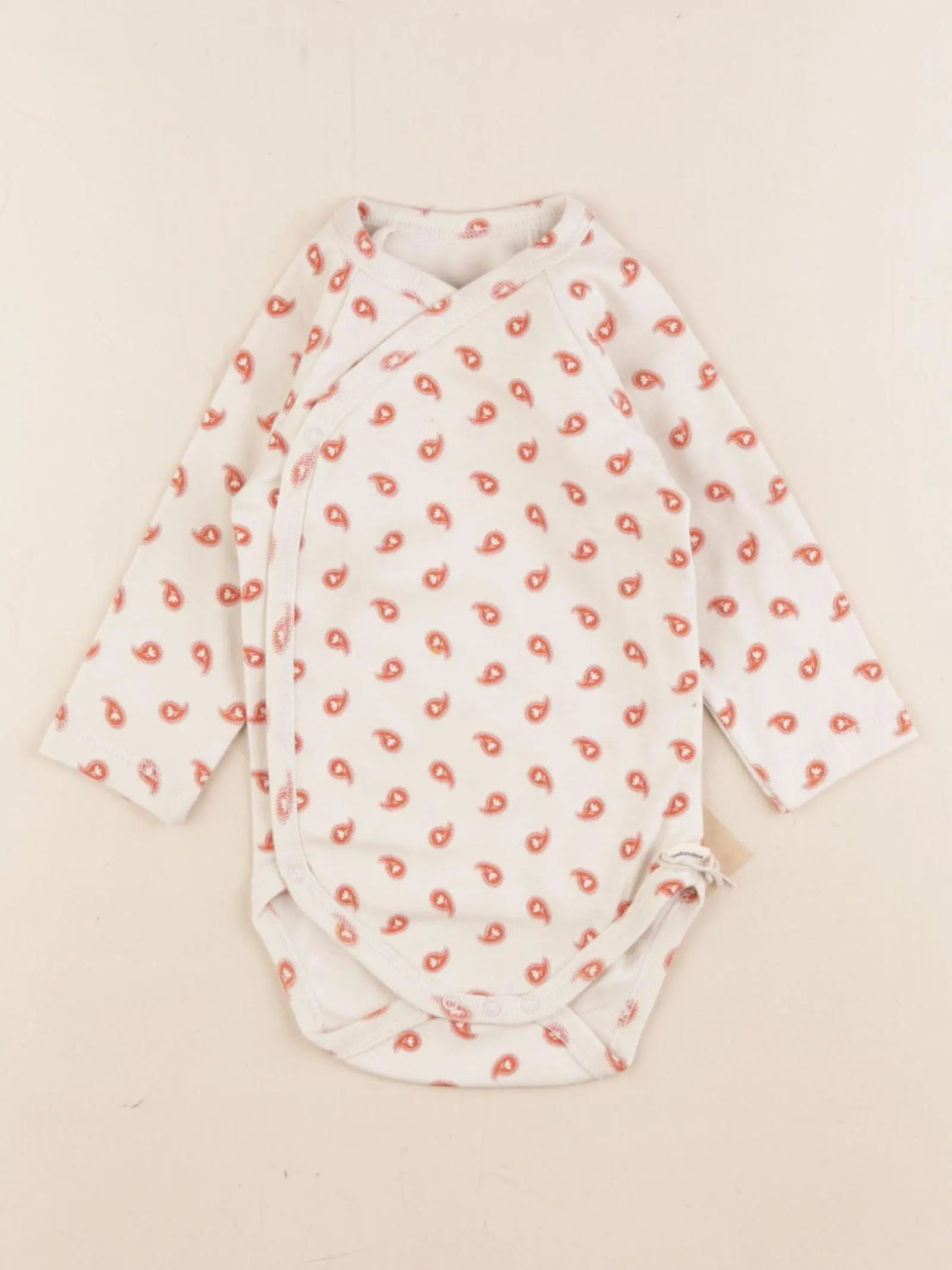 Poudre Organic - body blanc, orange - 6 mois