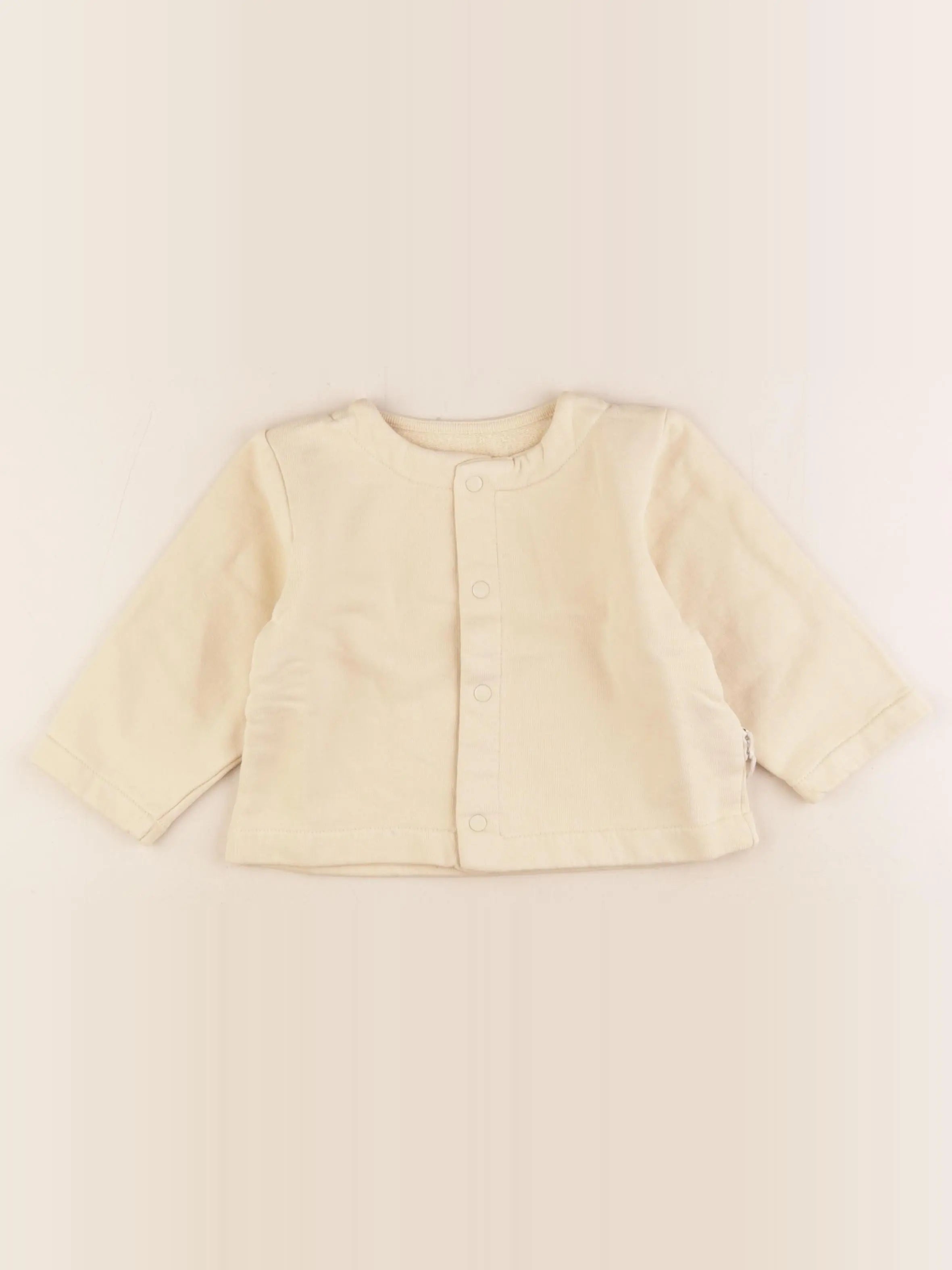 Poudre Organic - sweat jaune - 18 mois