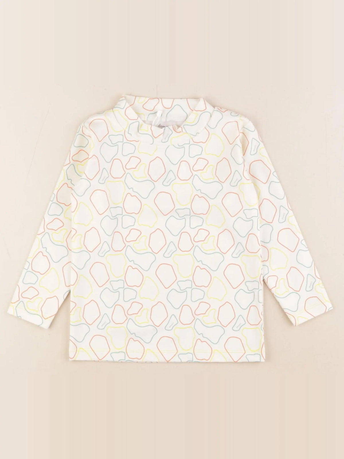 Baïnes - tee-shirt de bain multicolore - 3/4 ans
