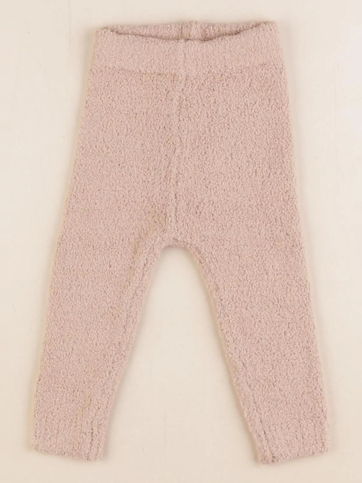 7 AM - legging doublé marron - 6/9 mois
