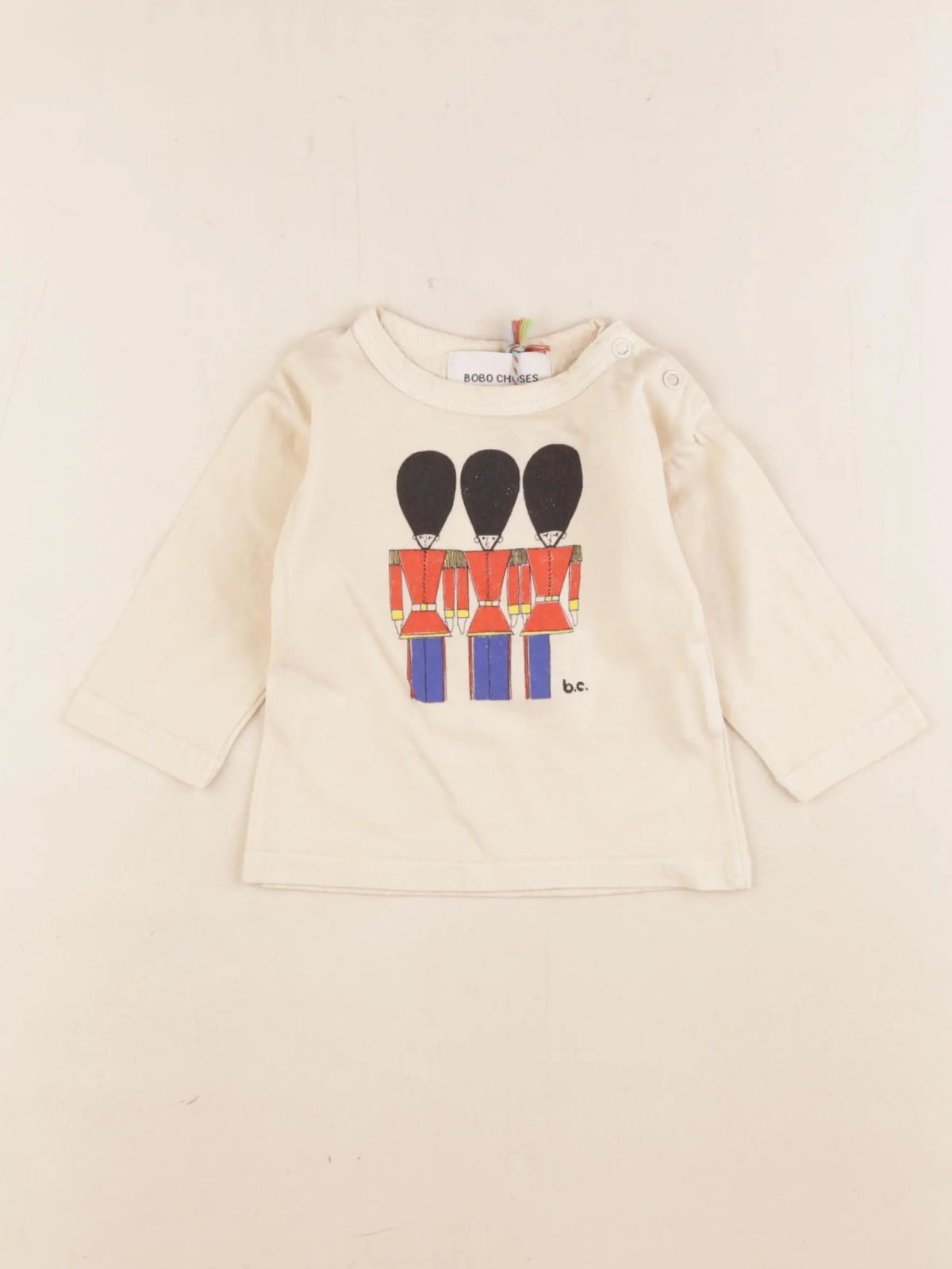Bobo Choses - tee-shirt beige - 3 mois