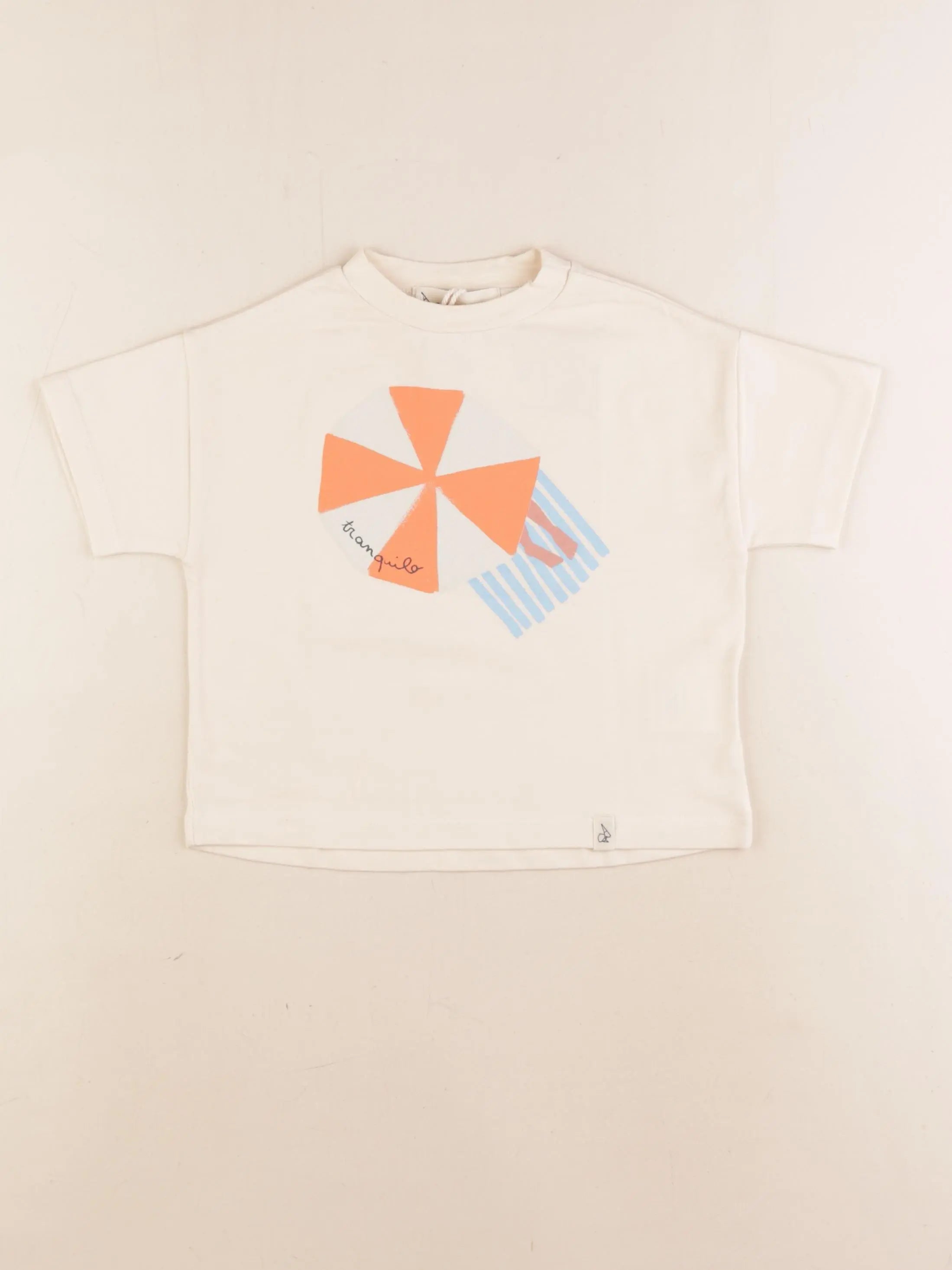 Bonnie & The Gang - tee-shirt blanc - 6/12 mois