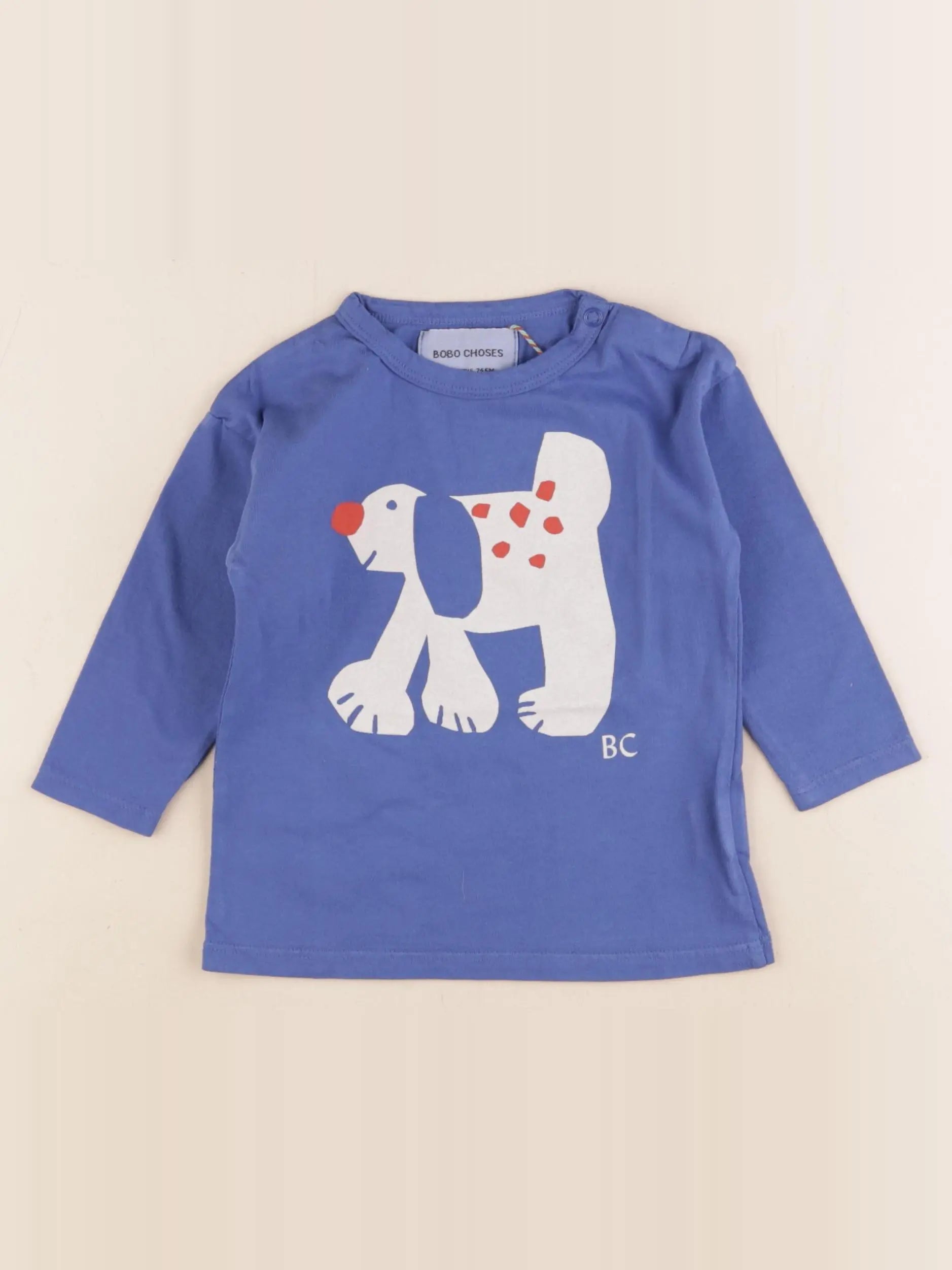 Bobo Choses - tee-shirt bleu - 9 mois