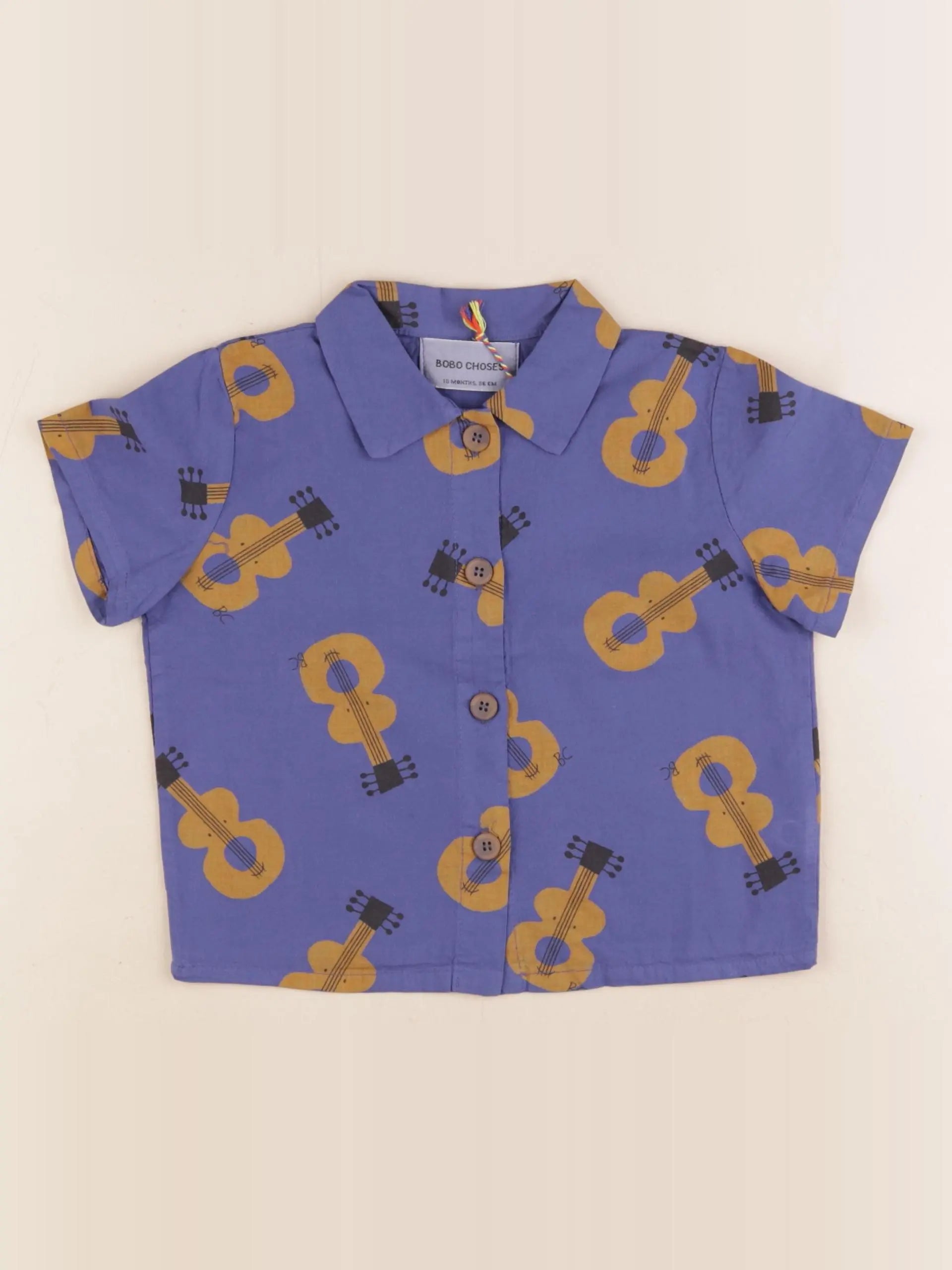 Bobo Choses - chemise bleu - 12 mois