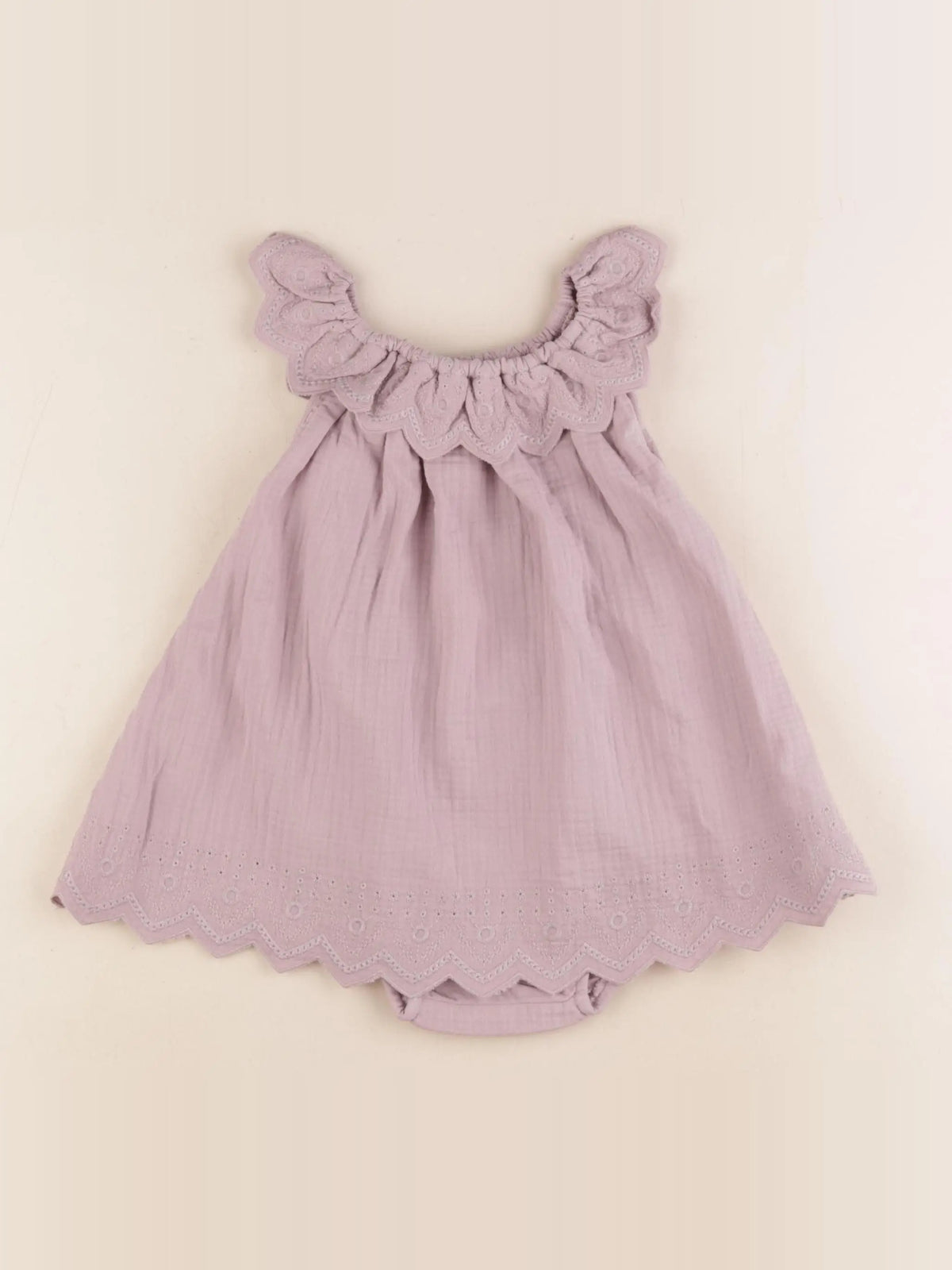 Quincy Mae - robe violet - 12/18 mois
