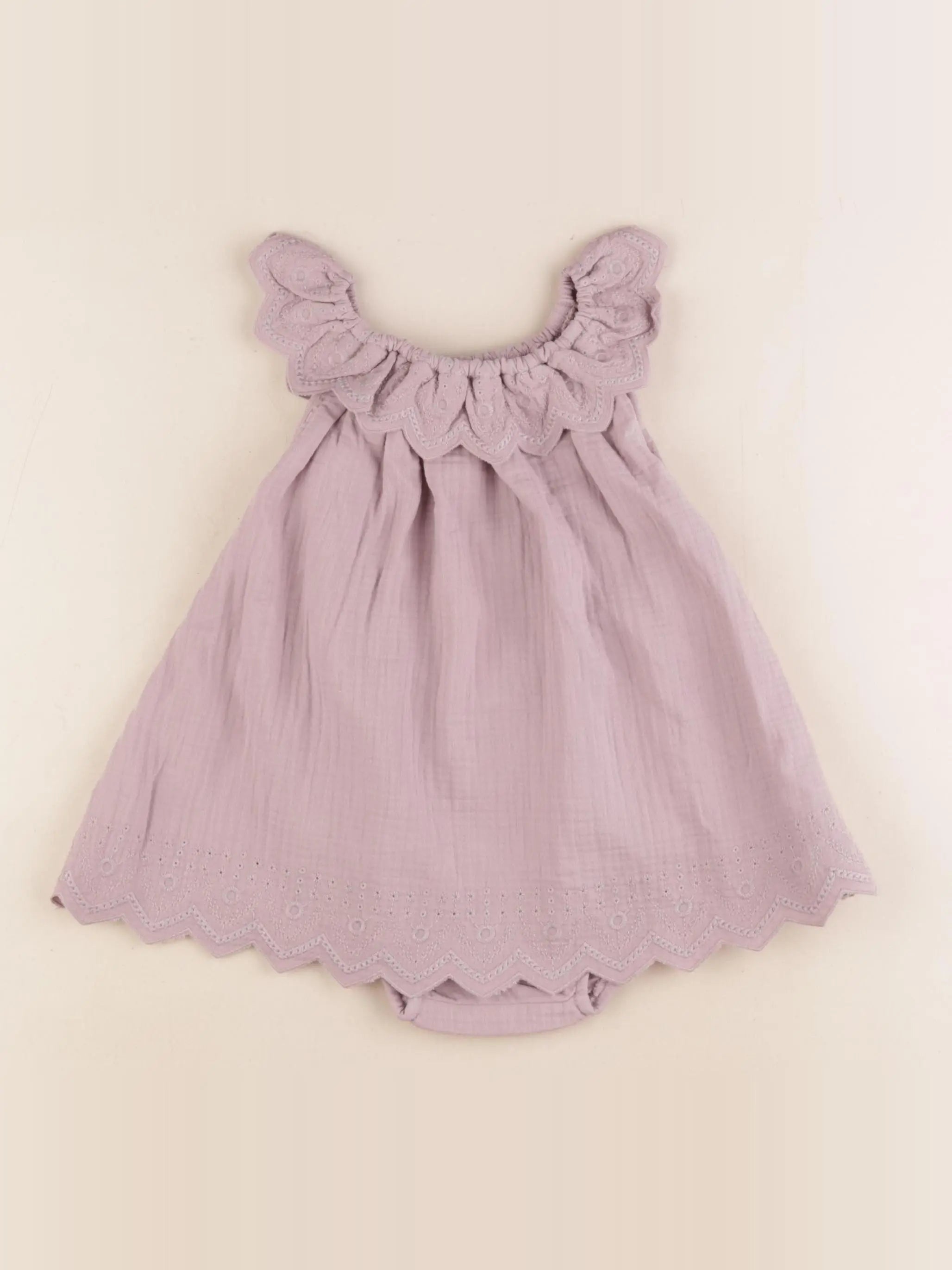 Quincy Mae - robe violet - 18/24 mois