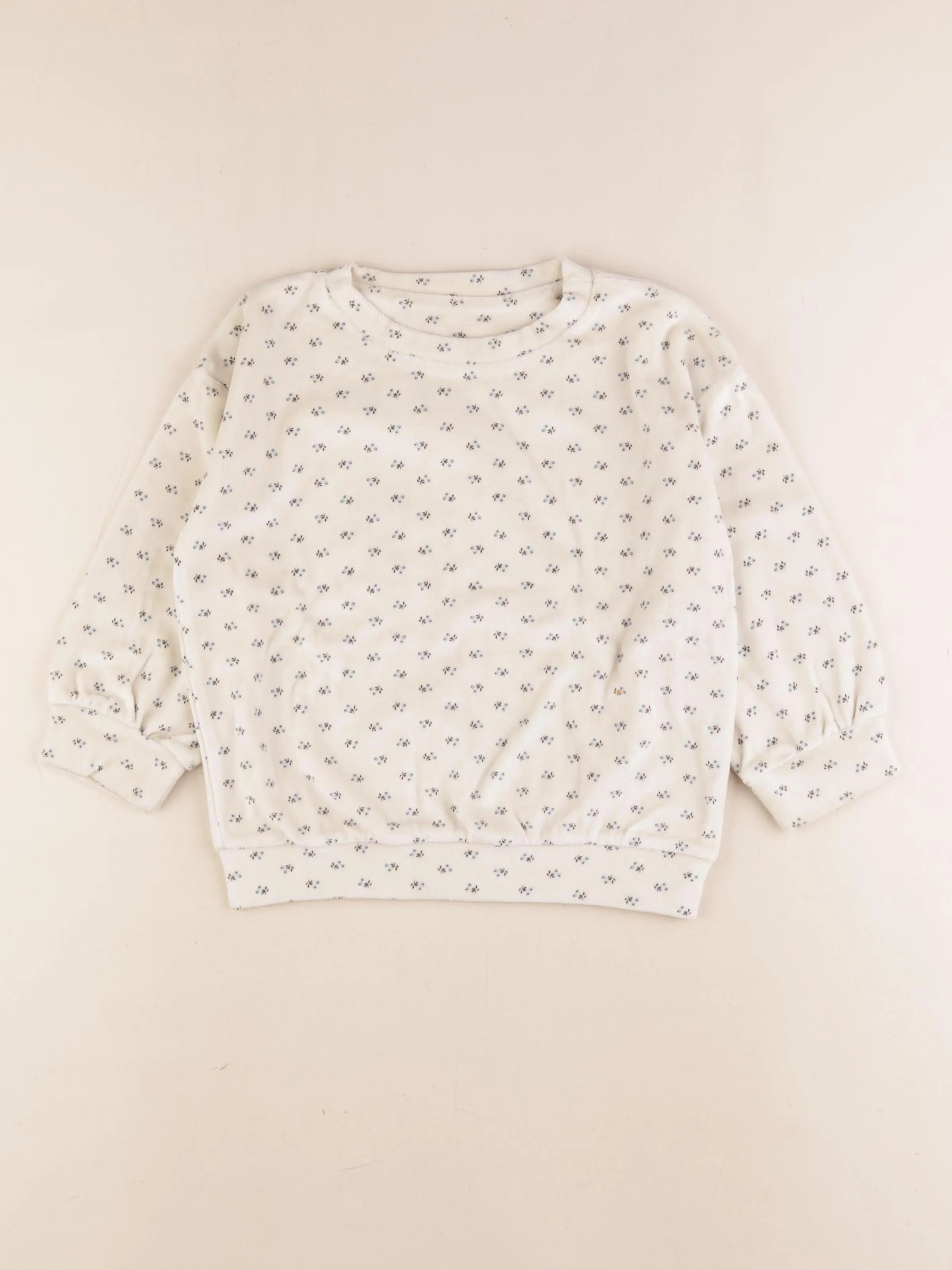 Poudre Organic - sweat blanc - 3 ans