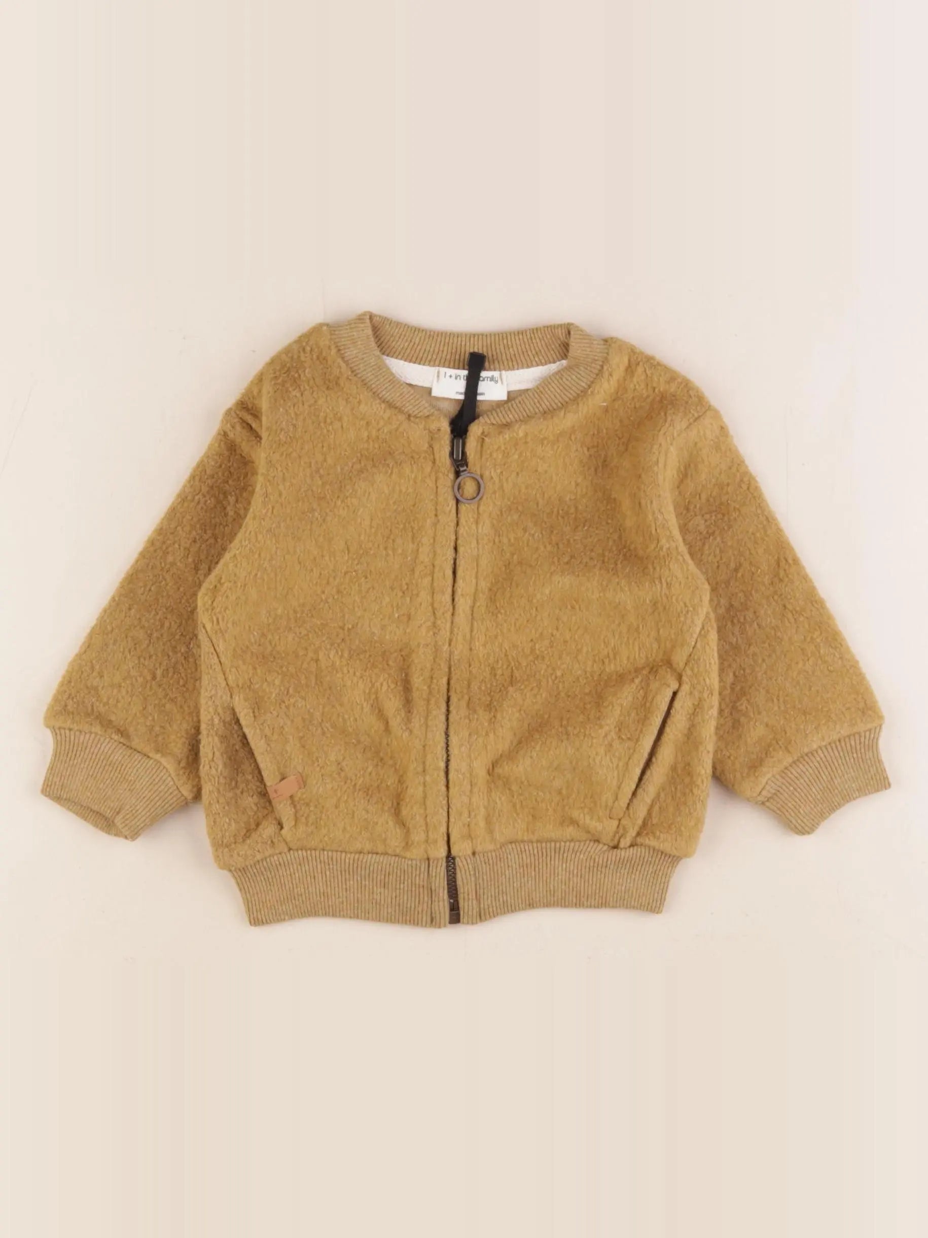 1+ In the family - veste marron - 9 mois