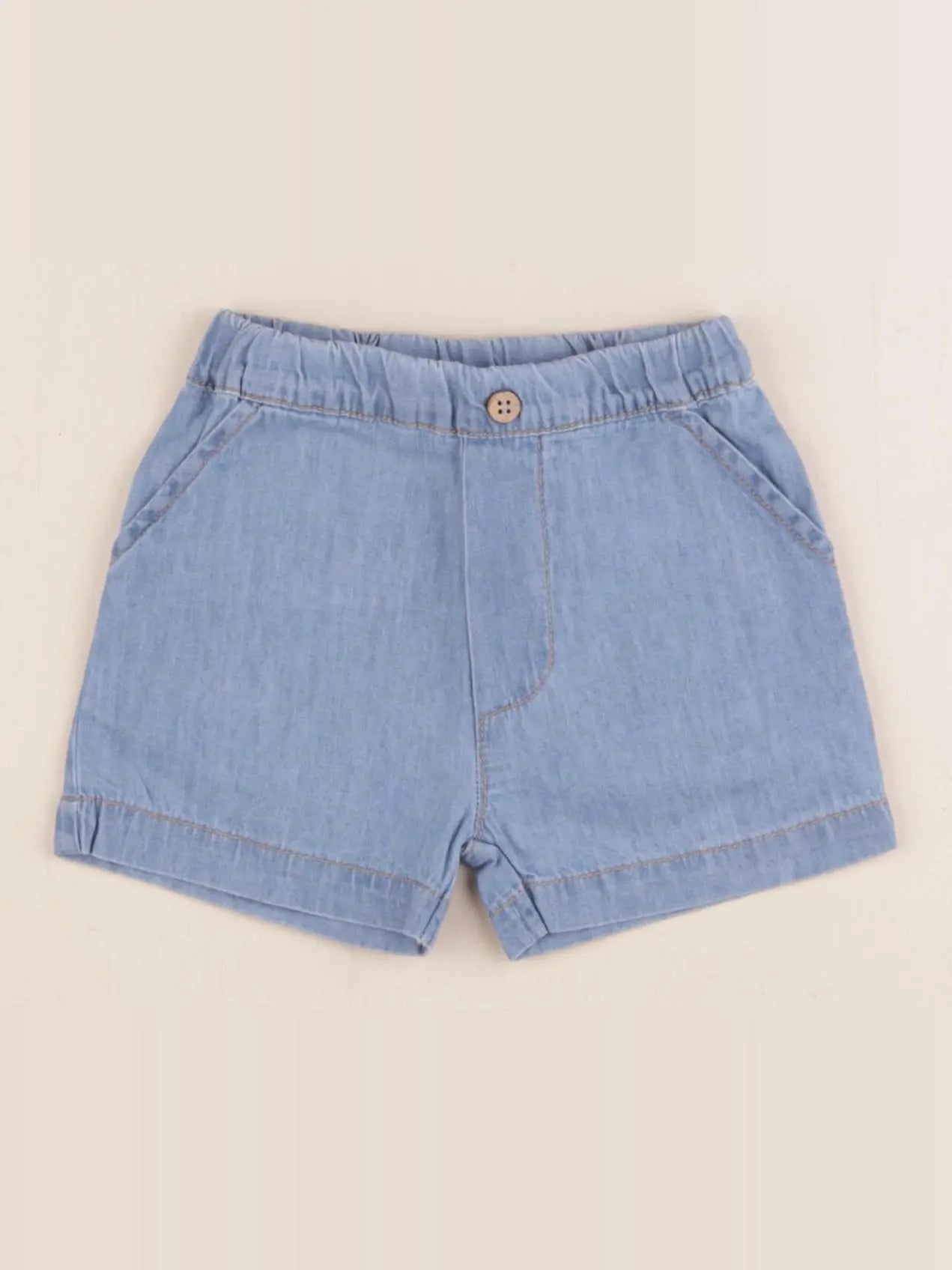 1+ In the family - short bleu - 12 mois