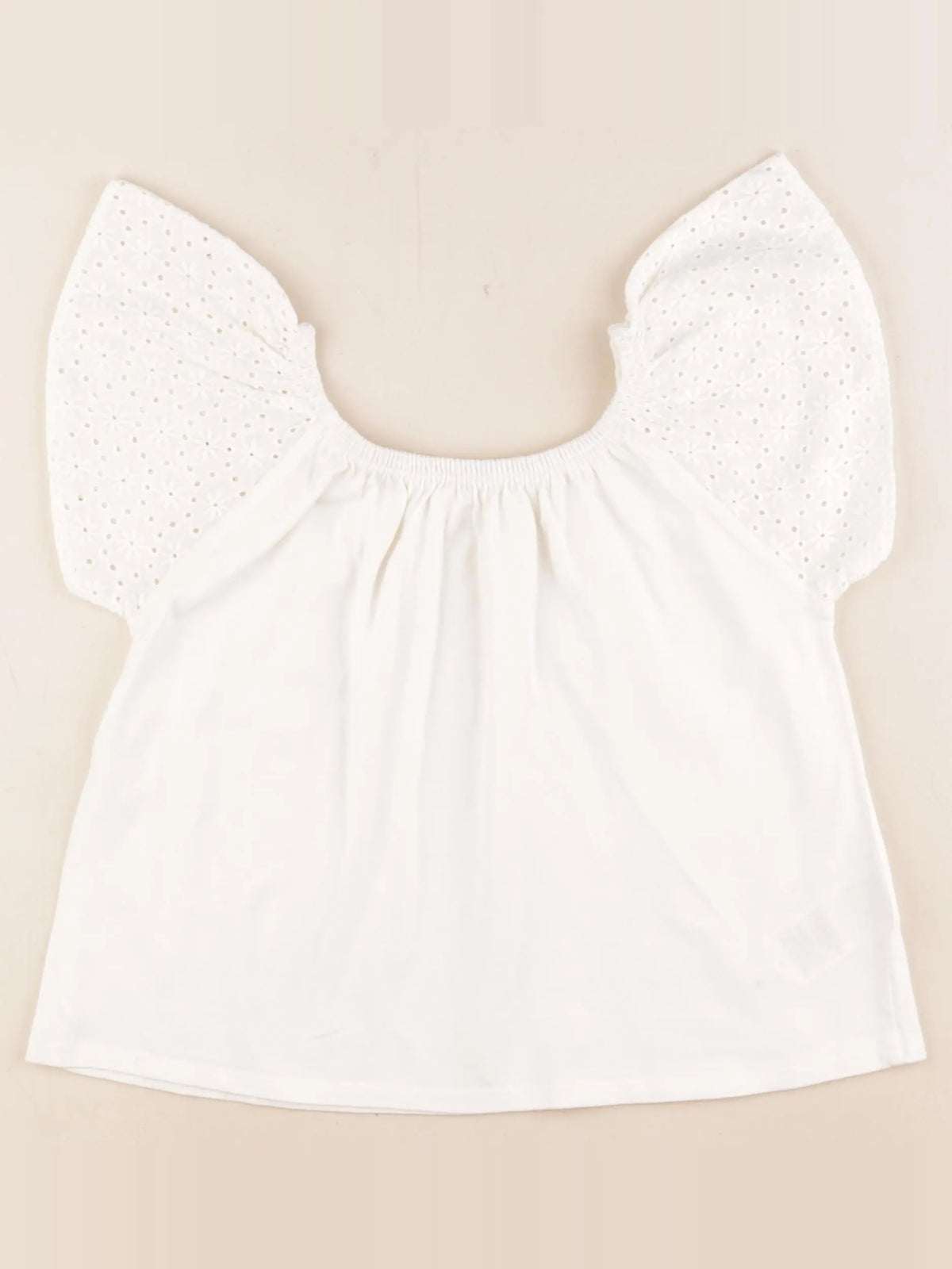 Vertbaudet - tee-shirt blanc - 4 ans
