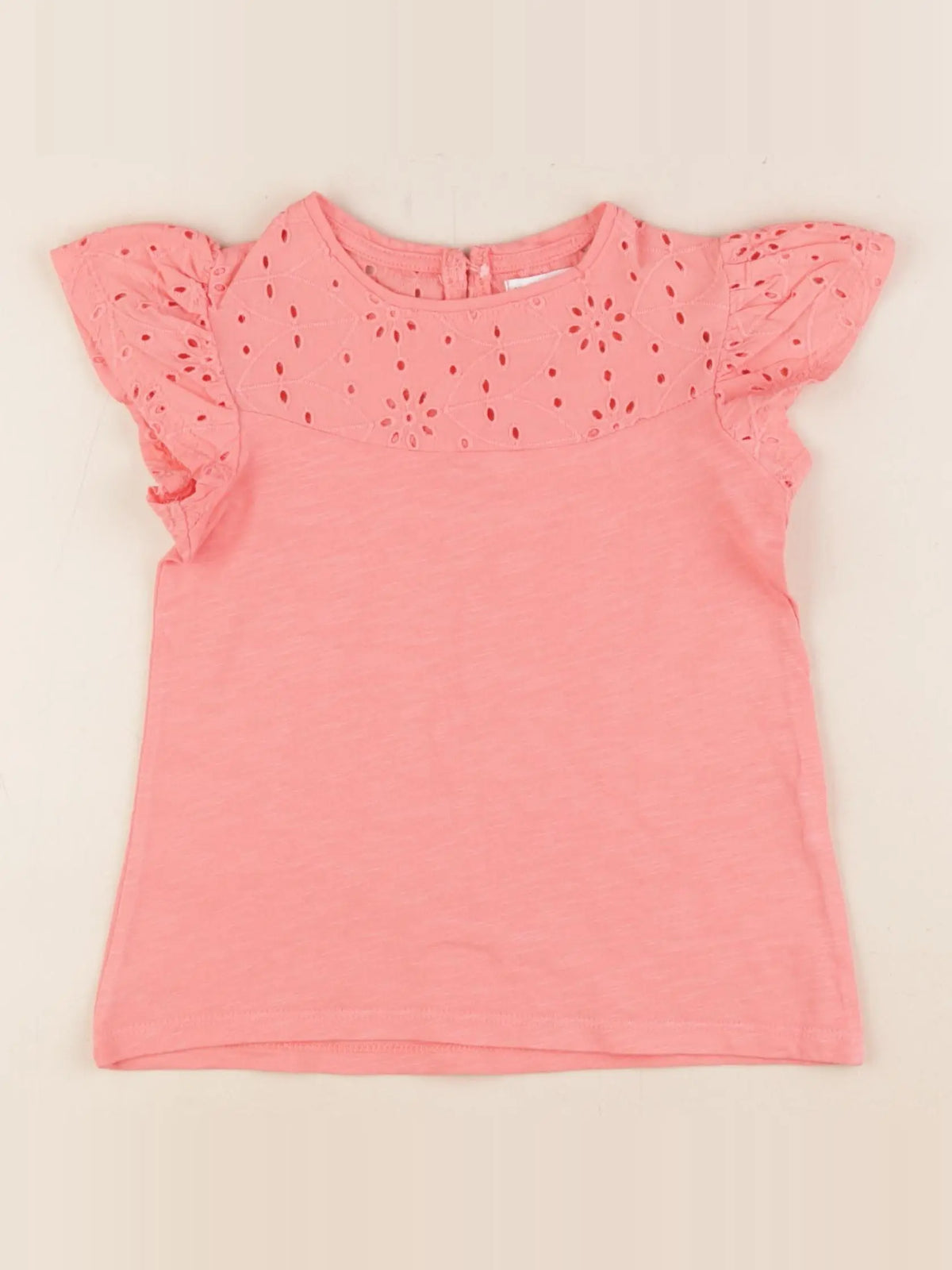Vertbaudet - tee-shirt rose - 4 ans