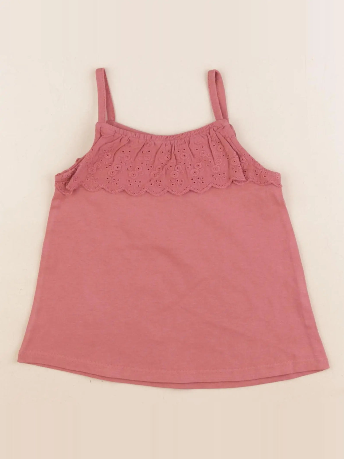 Vertbaudet - débardeur rose - 4 ans