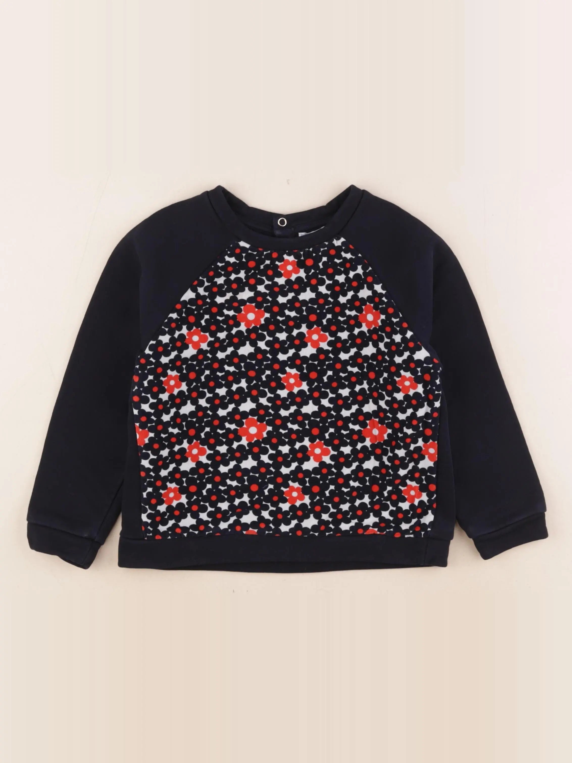 Jacadi - sweat bleu - 6 ans
