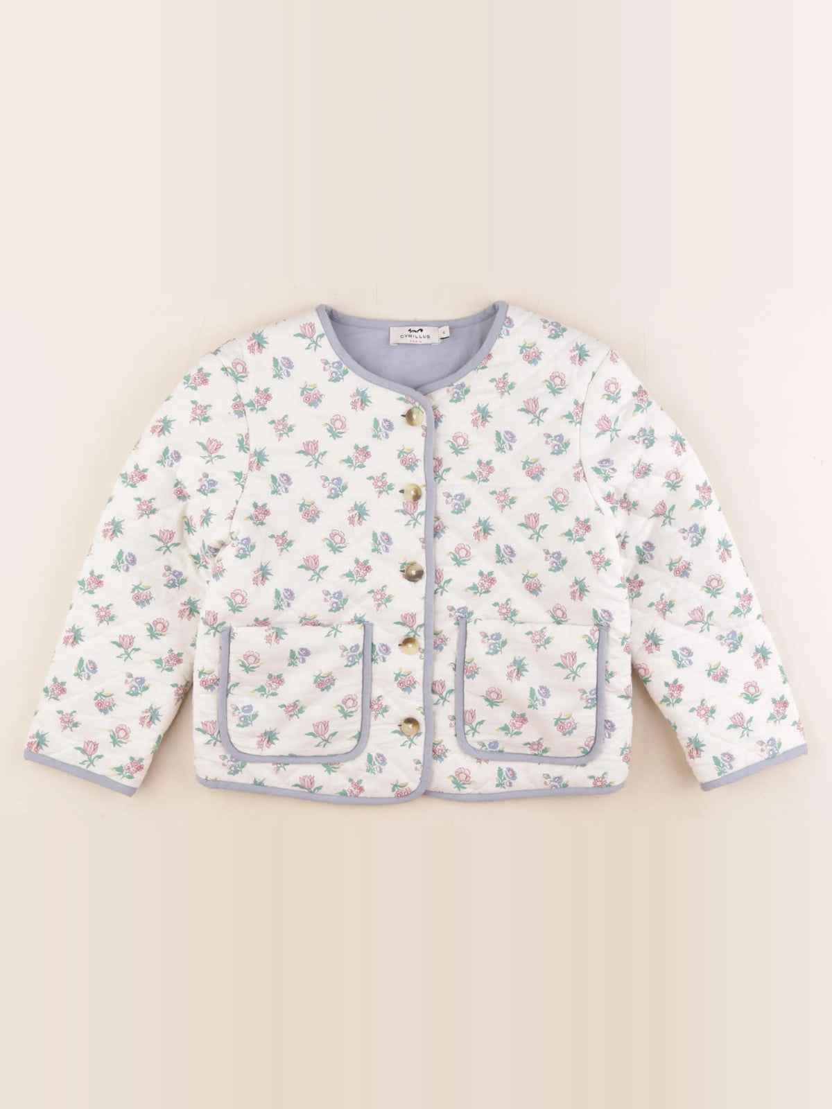 Cyrillus - veste bleu - 6 ans