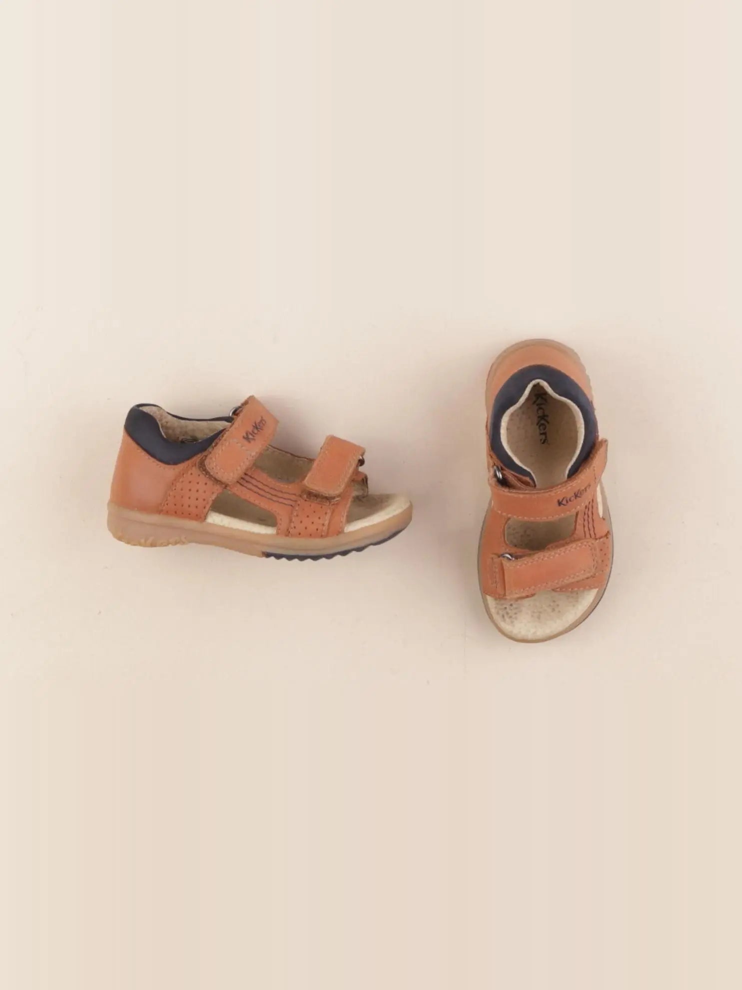 Kickers - sandales marron - pointure 23