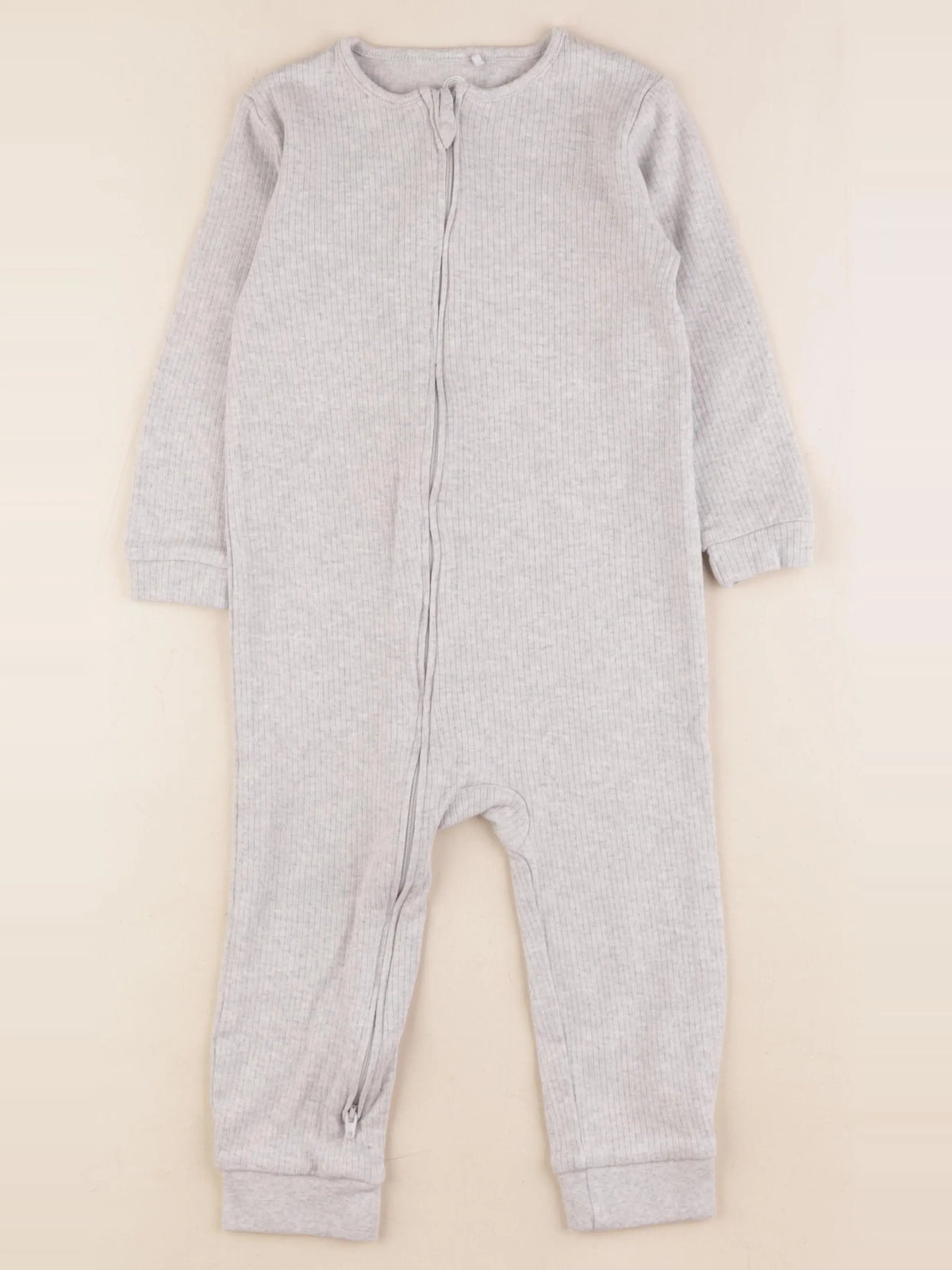 Next - pyjama coton gris - 2/3 ans