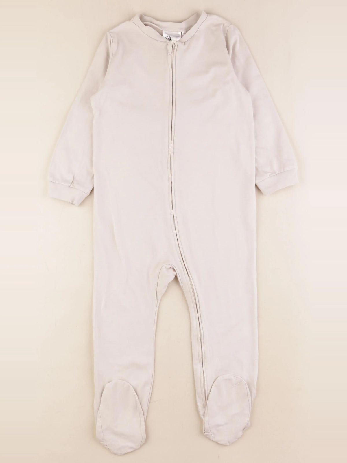 H&M - pyjama coton marron - 2/3 ans