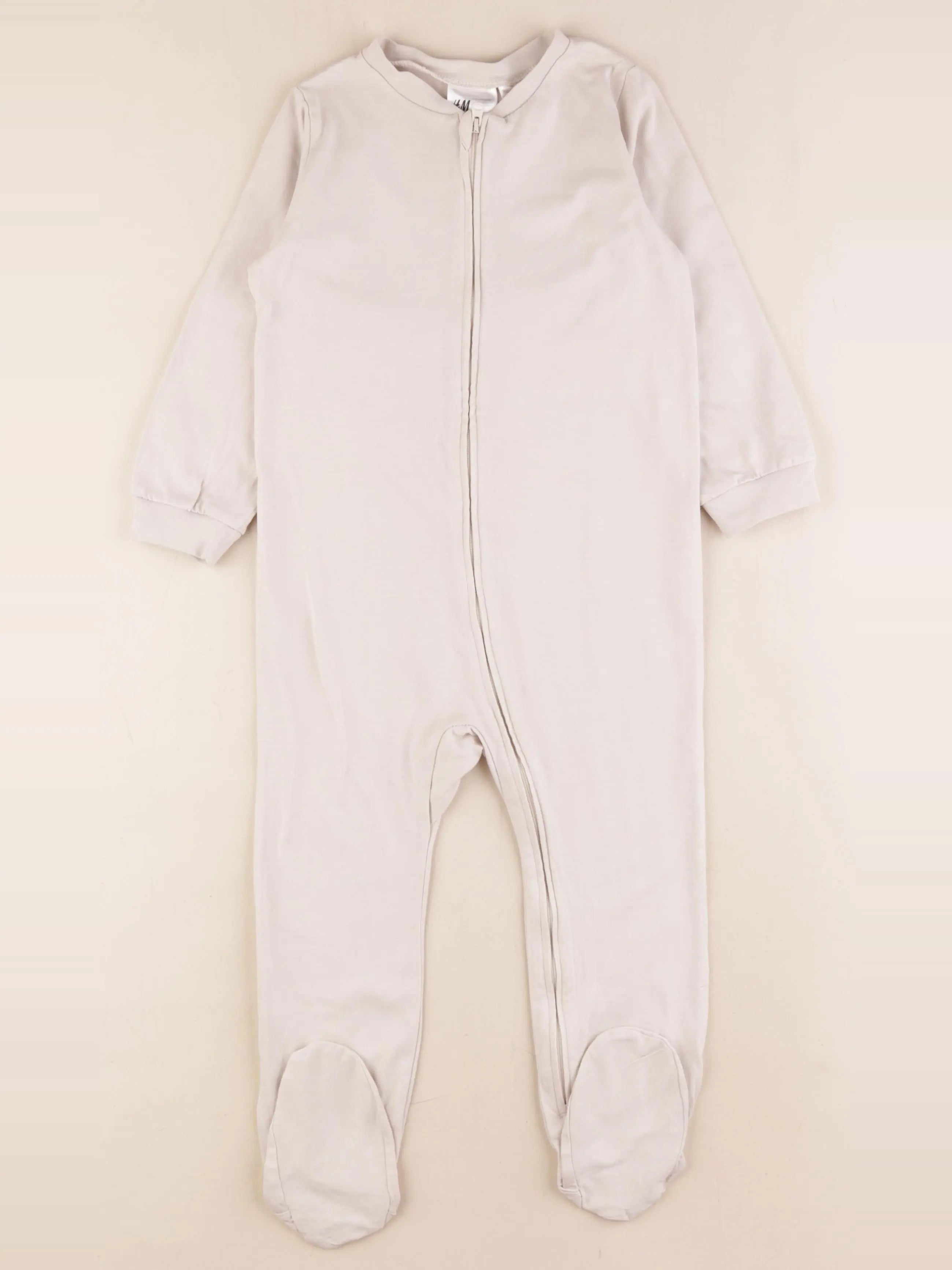 H&M - pyjama coton marron - 2/3 ans