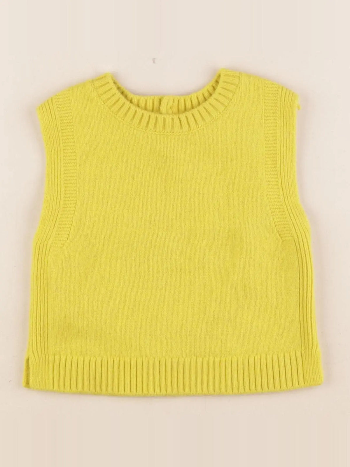 Jacadi - pull jaune - 24 mois