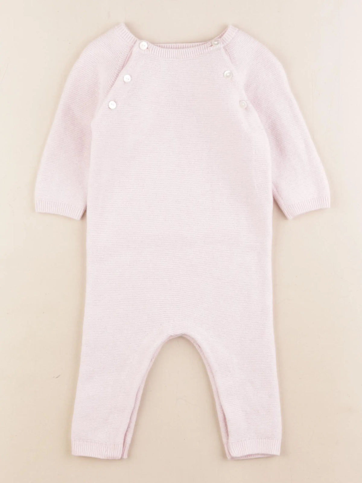 Jacadi - combinaison rose - 6 mois