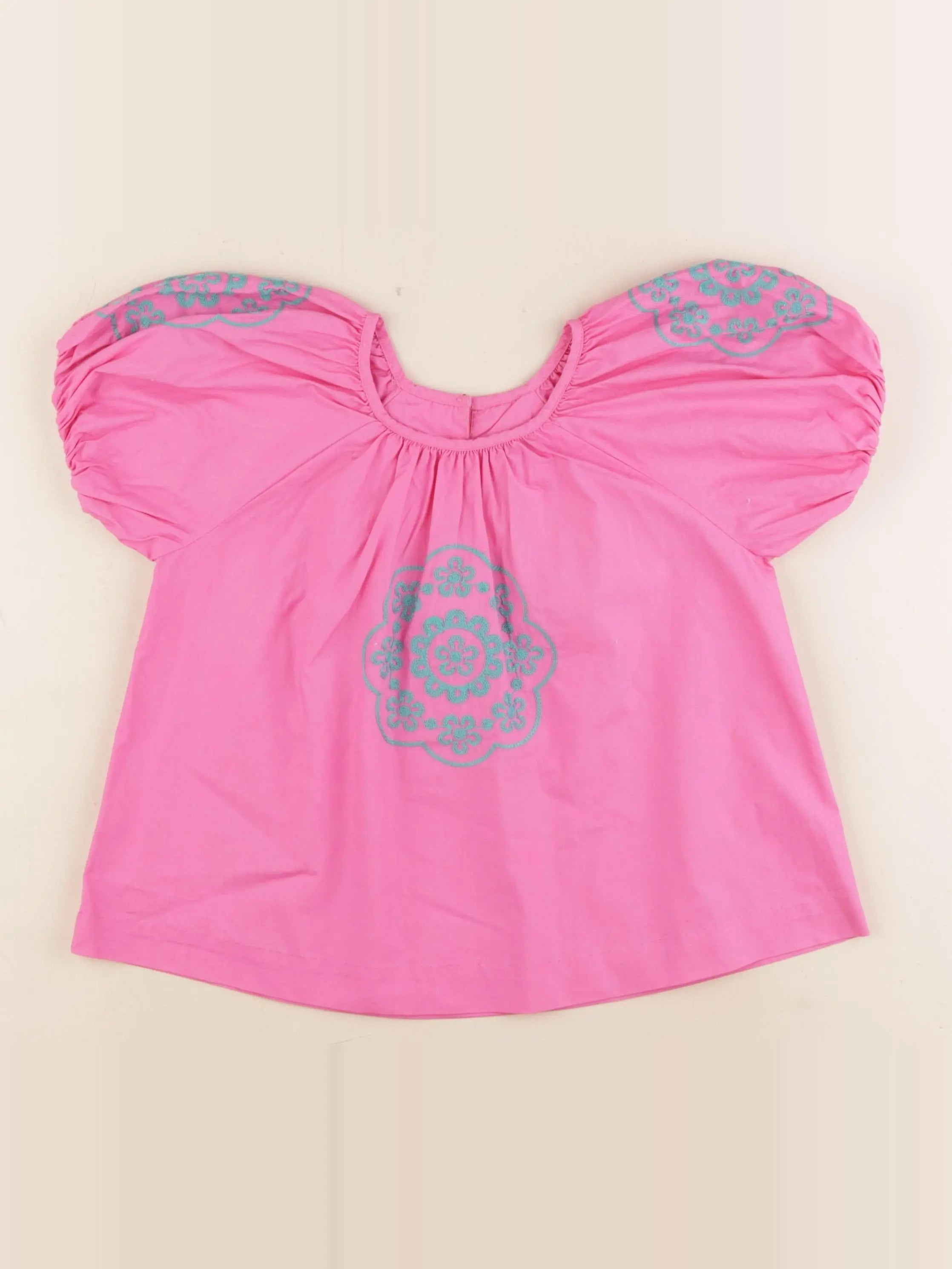 Jacadi - blouse rose - 6 ans