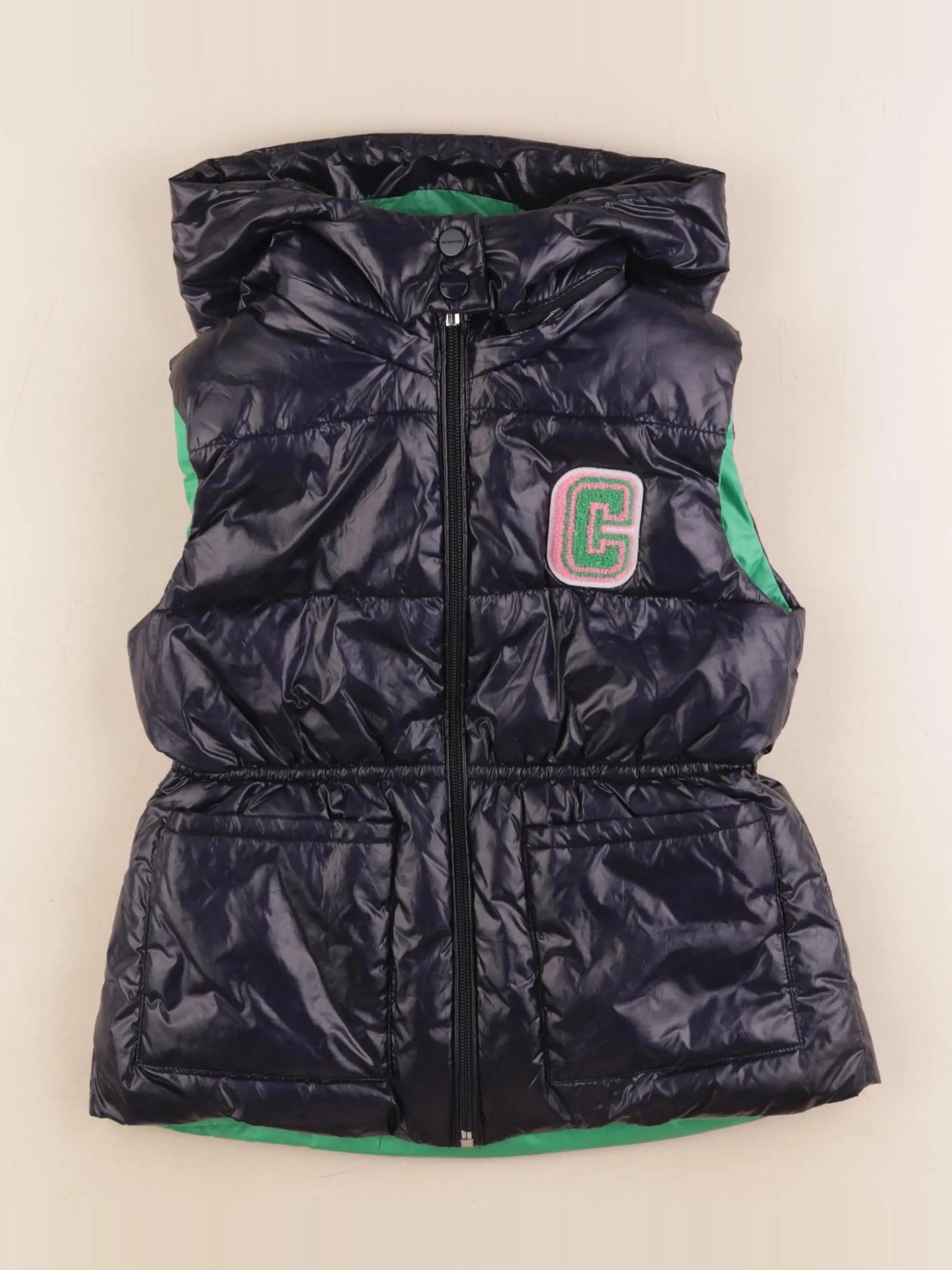 Jacadi - doudoune bleu, vert - 8 ans
