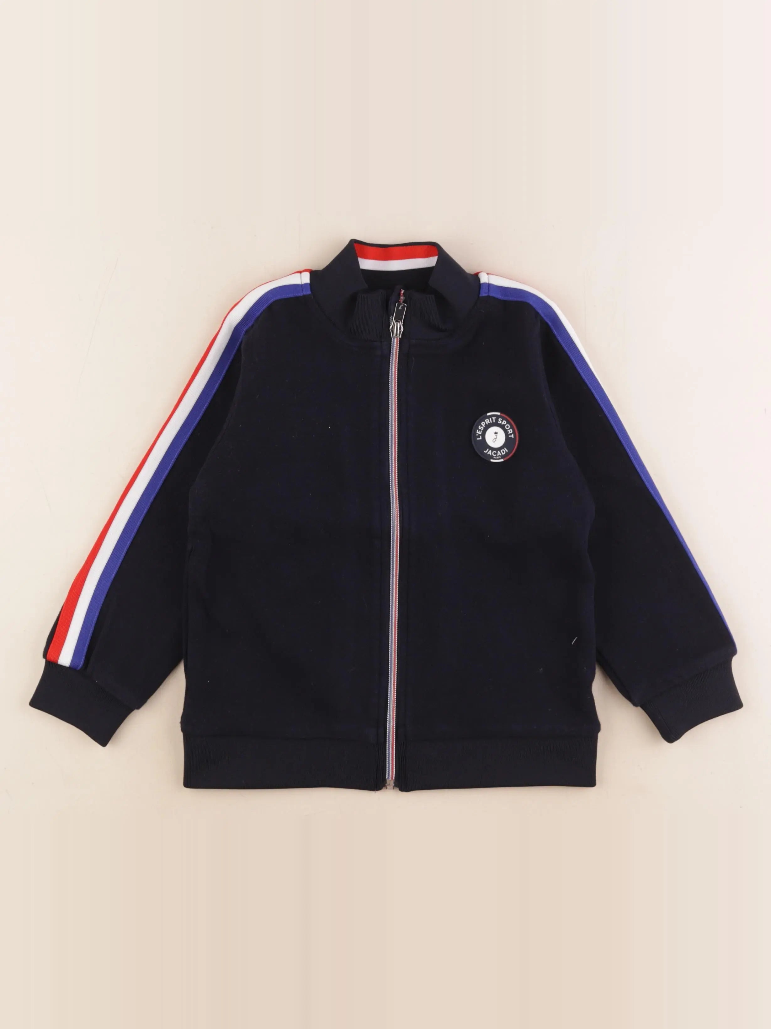 Jacadi - sweat bleu - 6 ans