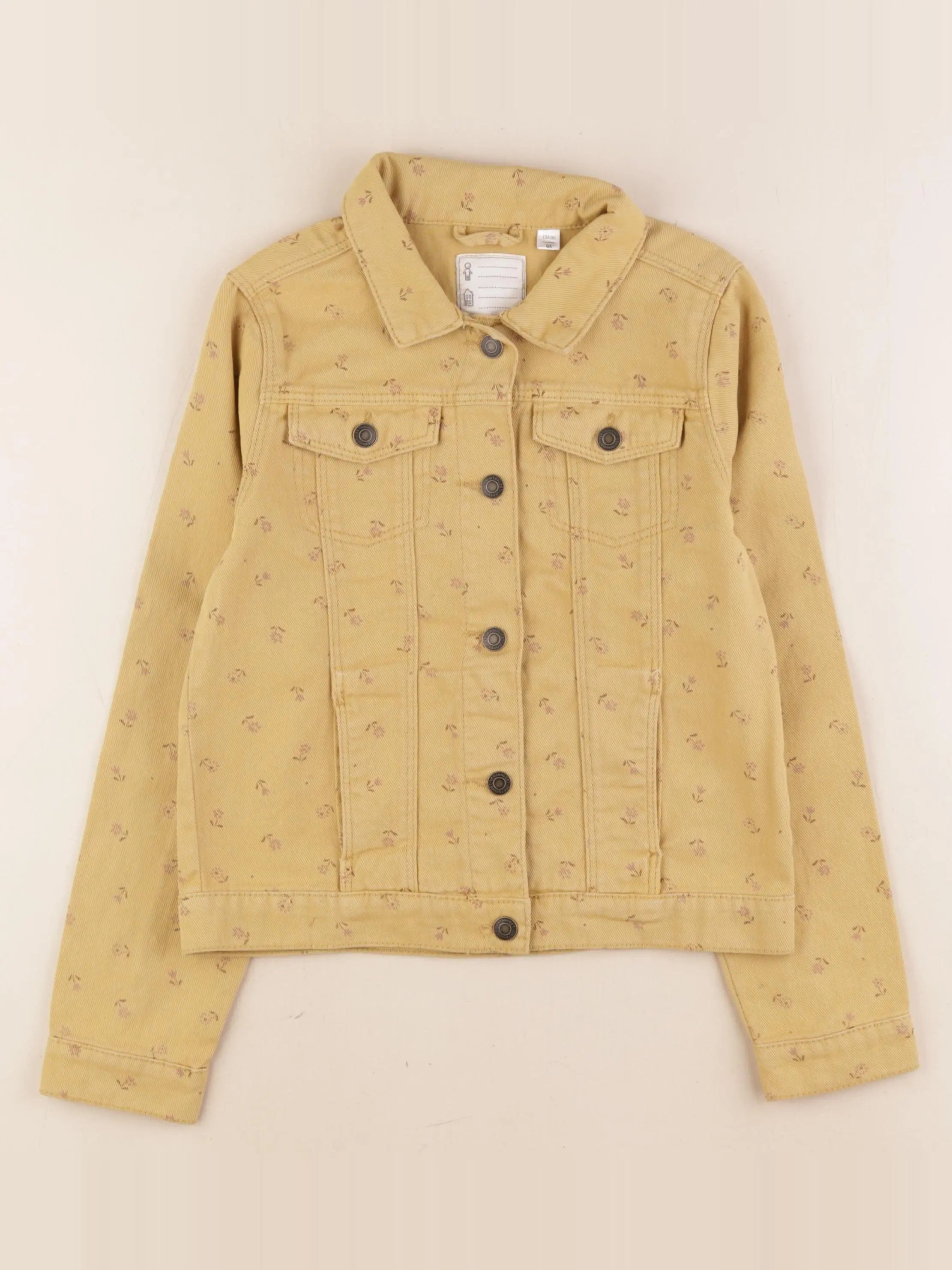 Vertbaudet - veste jaune - 9 ans