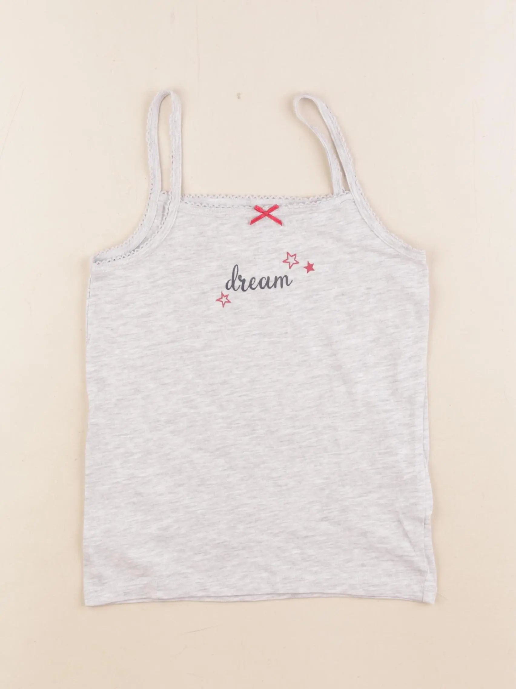 Vertbaudet - maillot de corps gris - 8 ans