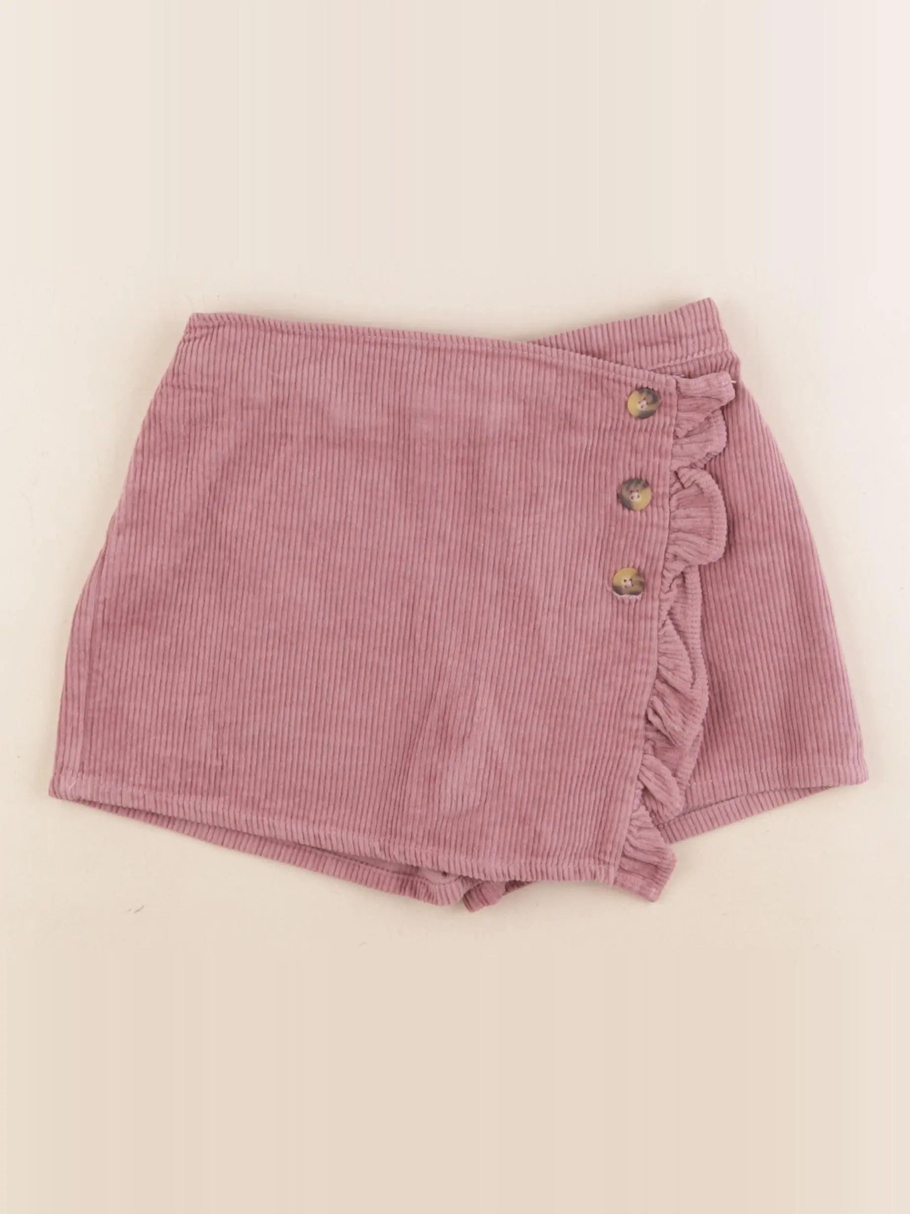Vertbaudet - jupe short rose - 8 ans